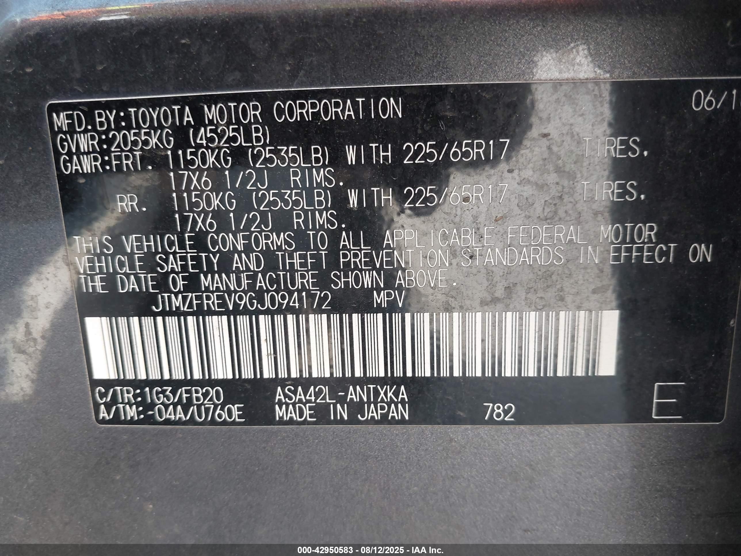 TOYOTA RAV4 image 9