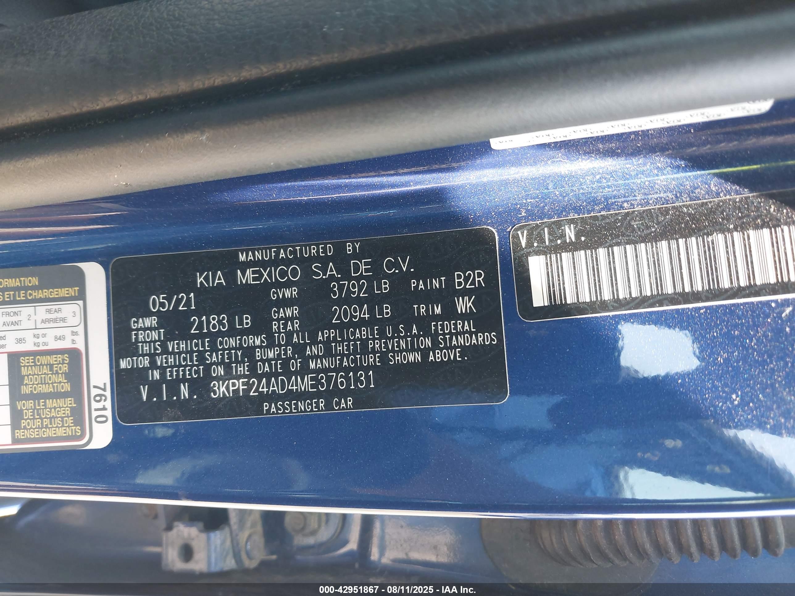KIA FORTE image 9