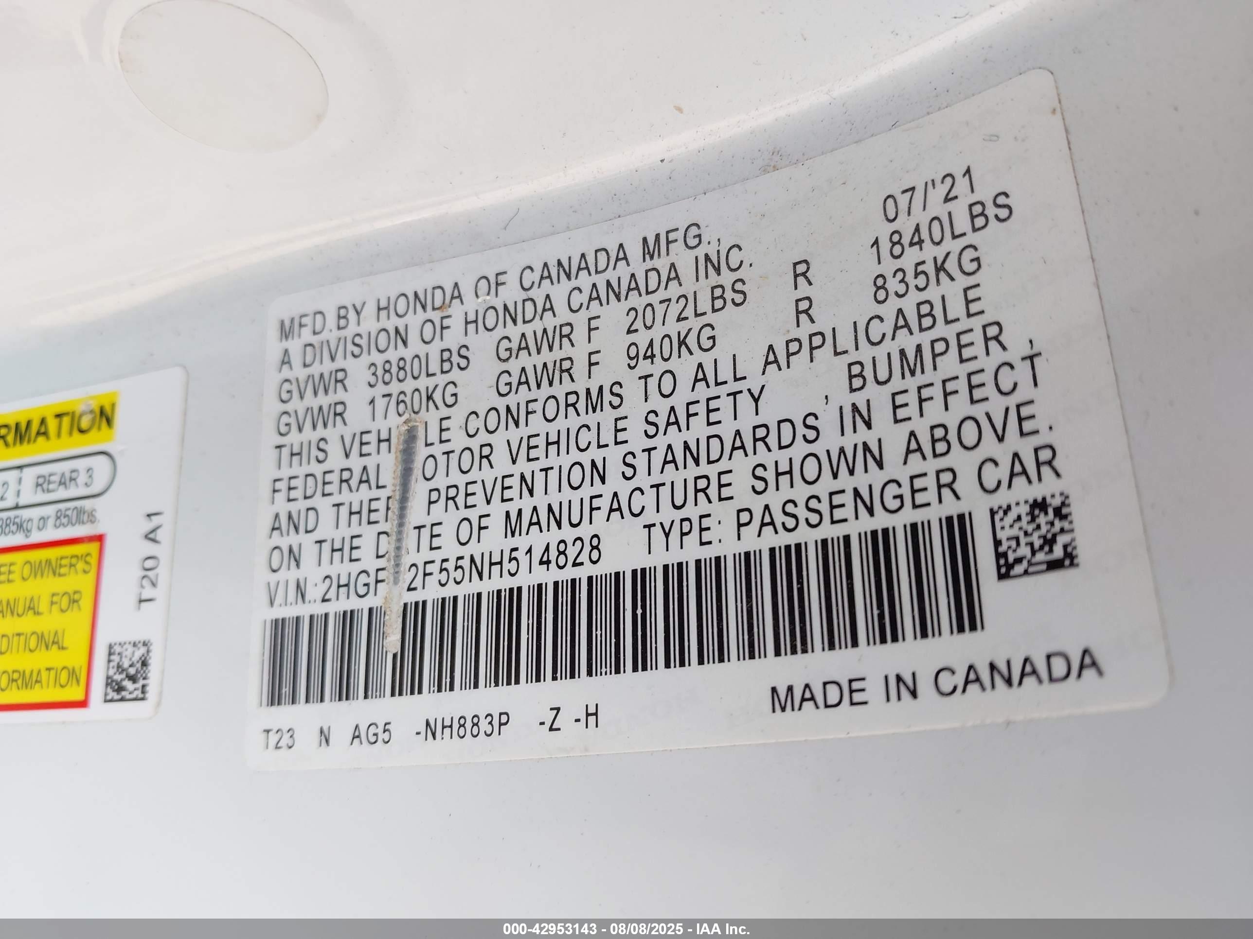 HONDA CIVIC image 9