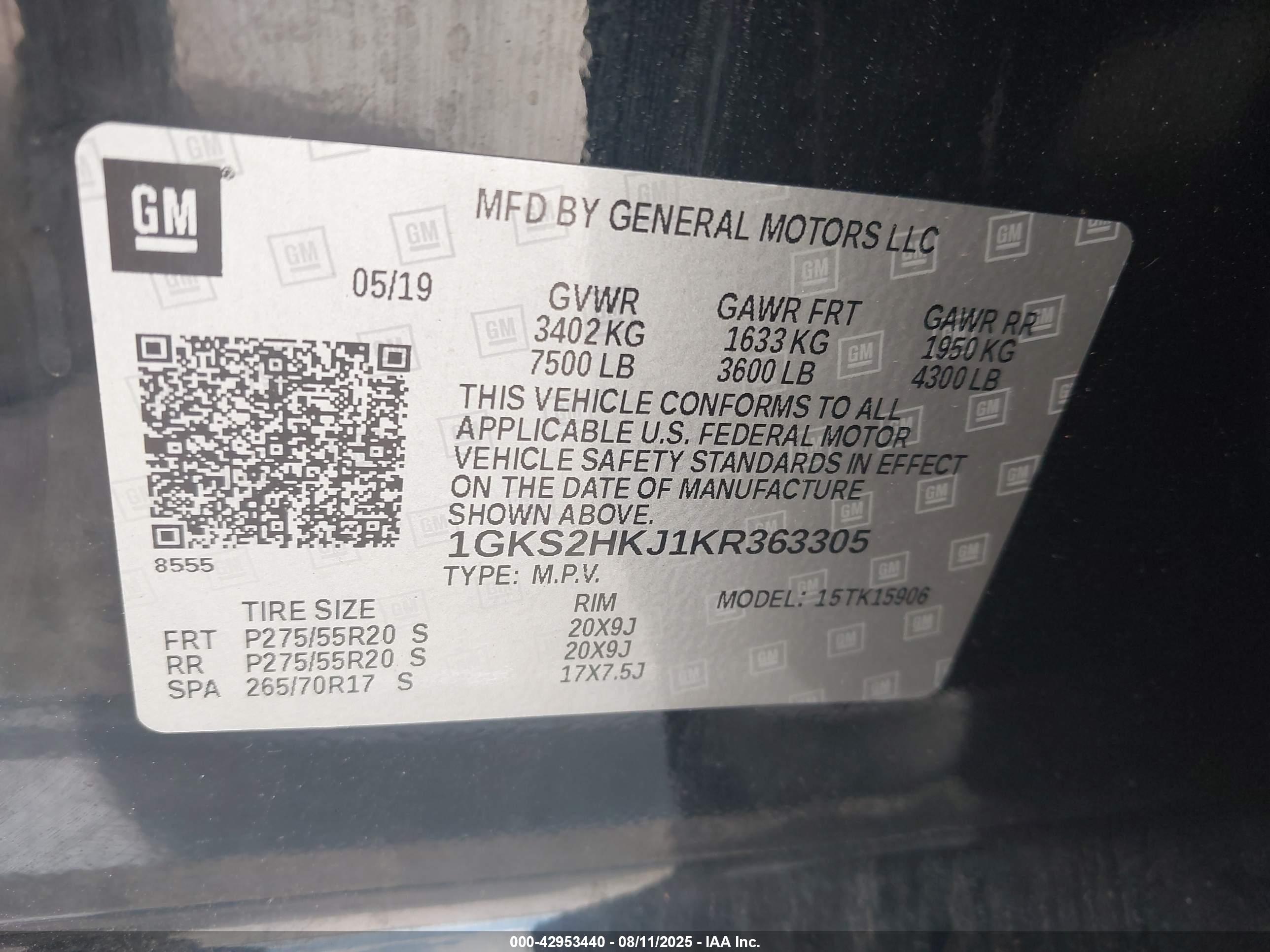 GMC YUKON image 9