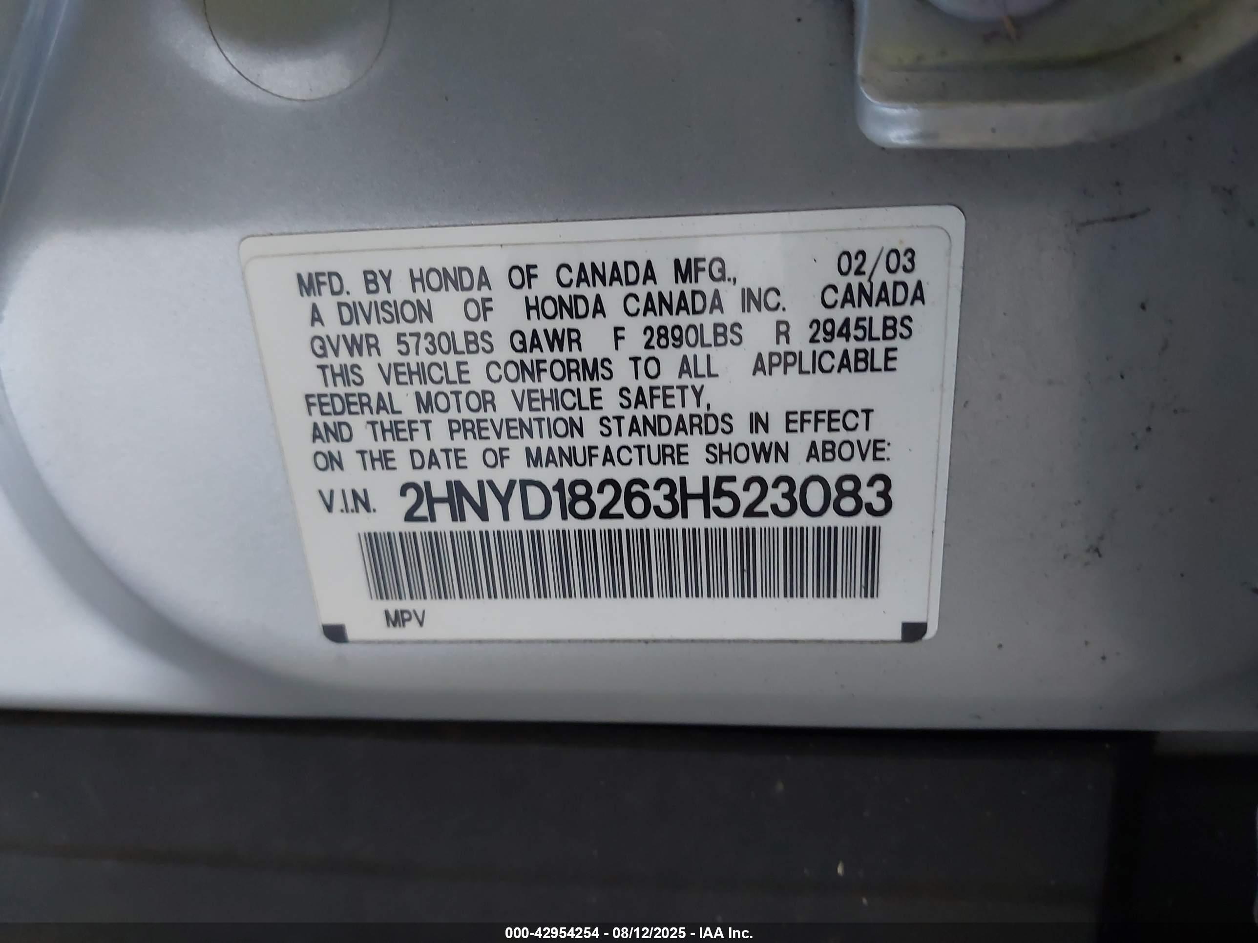 ACURA MDX image 9