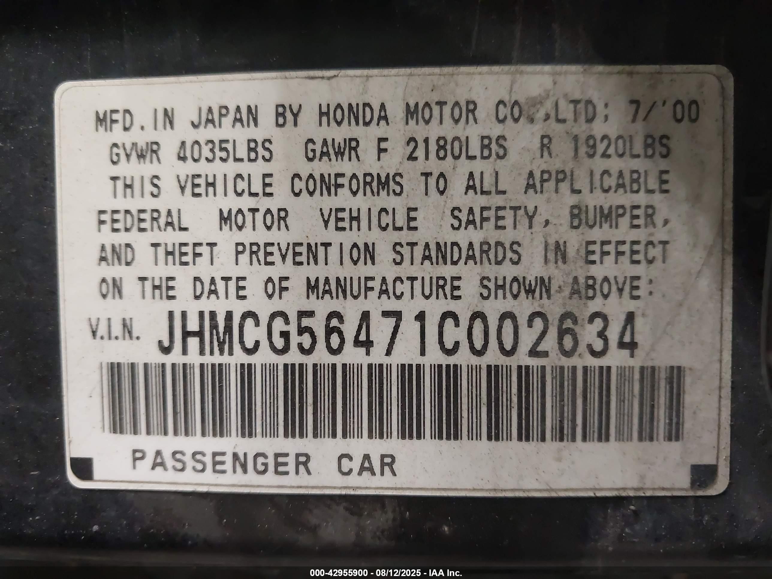 HONDA ACCORD image 9