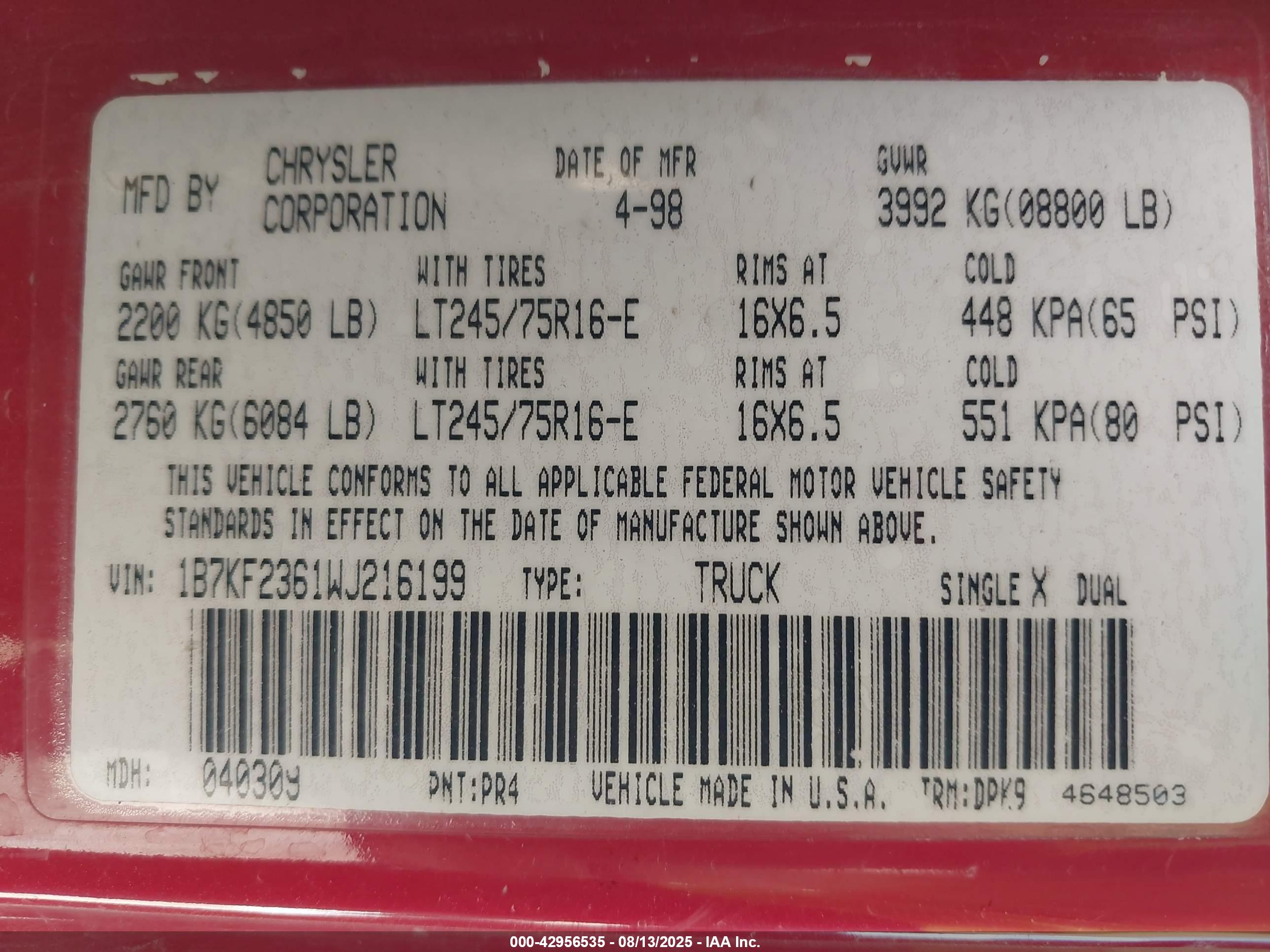 DODGE RAM image 9