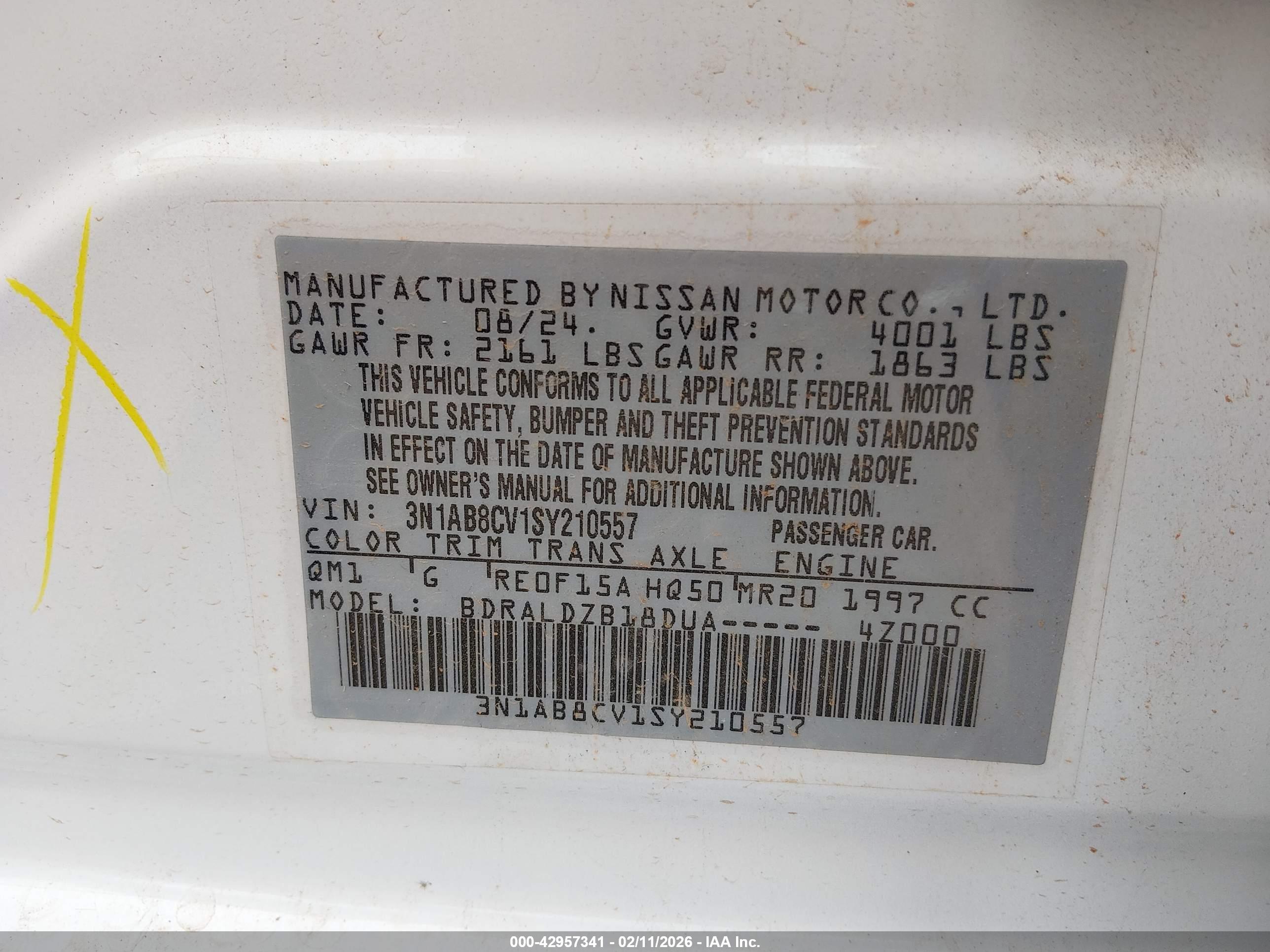 NISSAN SENTRA image 9