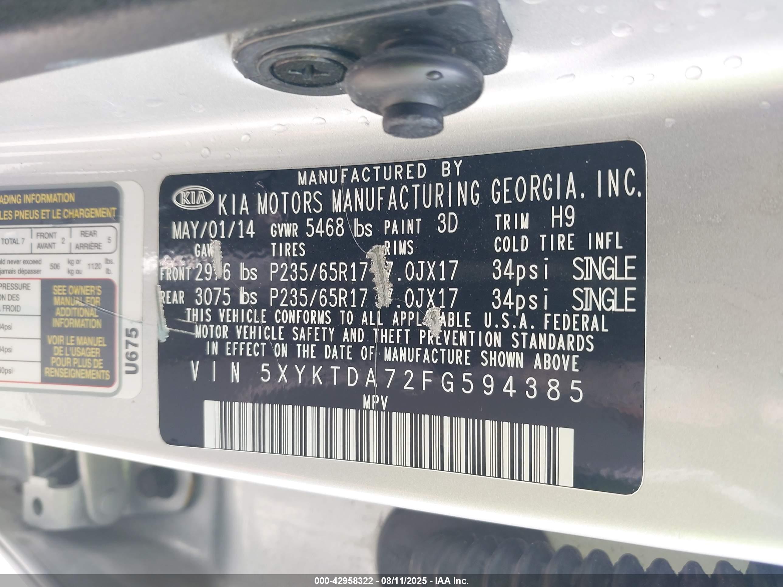 KIA SORENTO image 9
