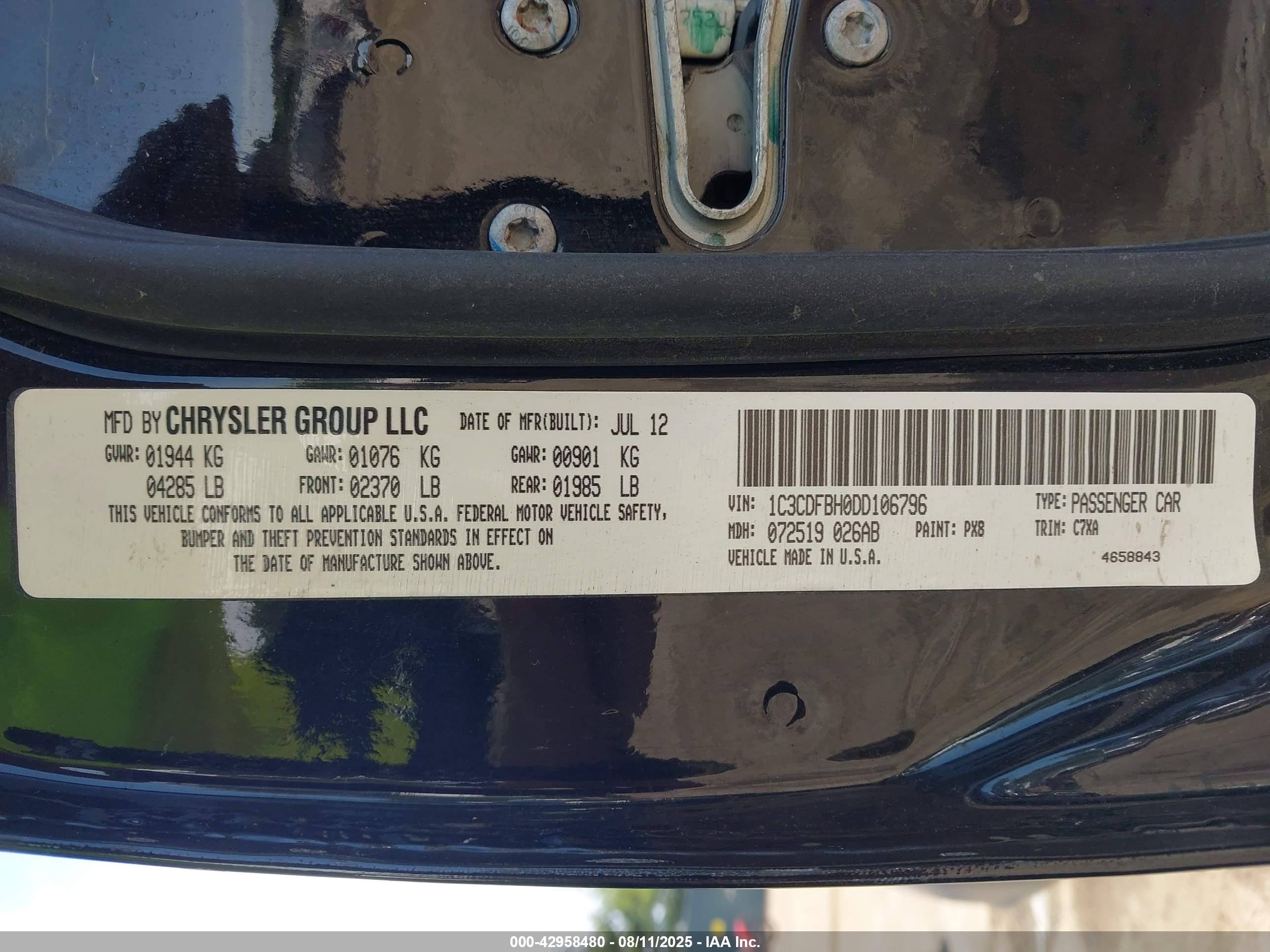 DODGE DART image 9
