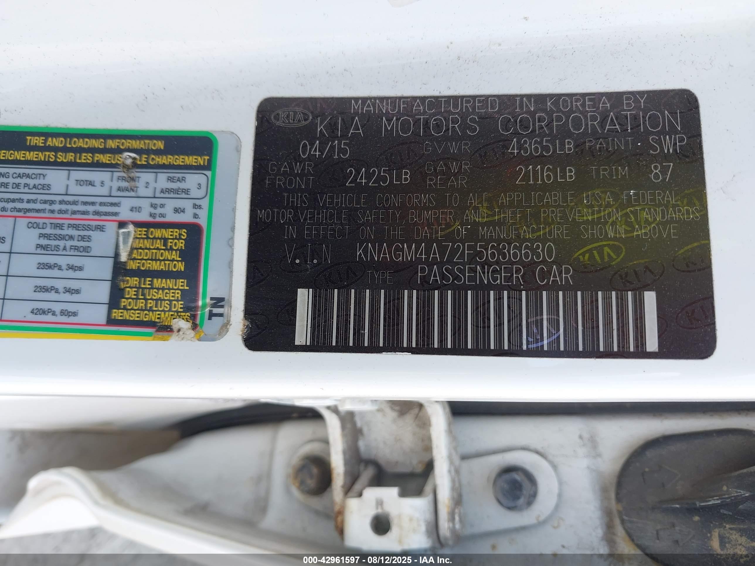 KIA OPTIMA image 9
