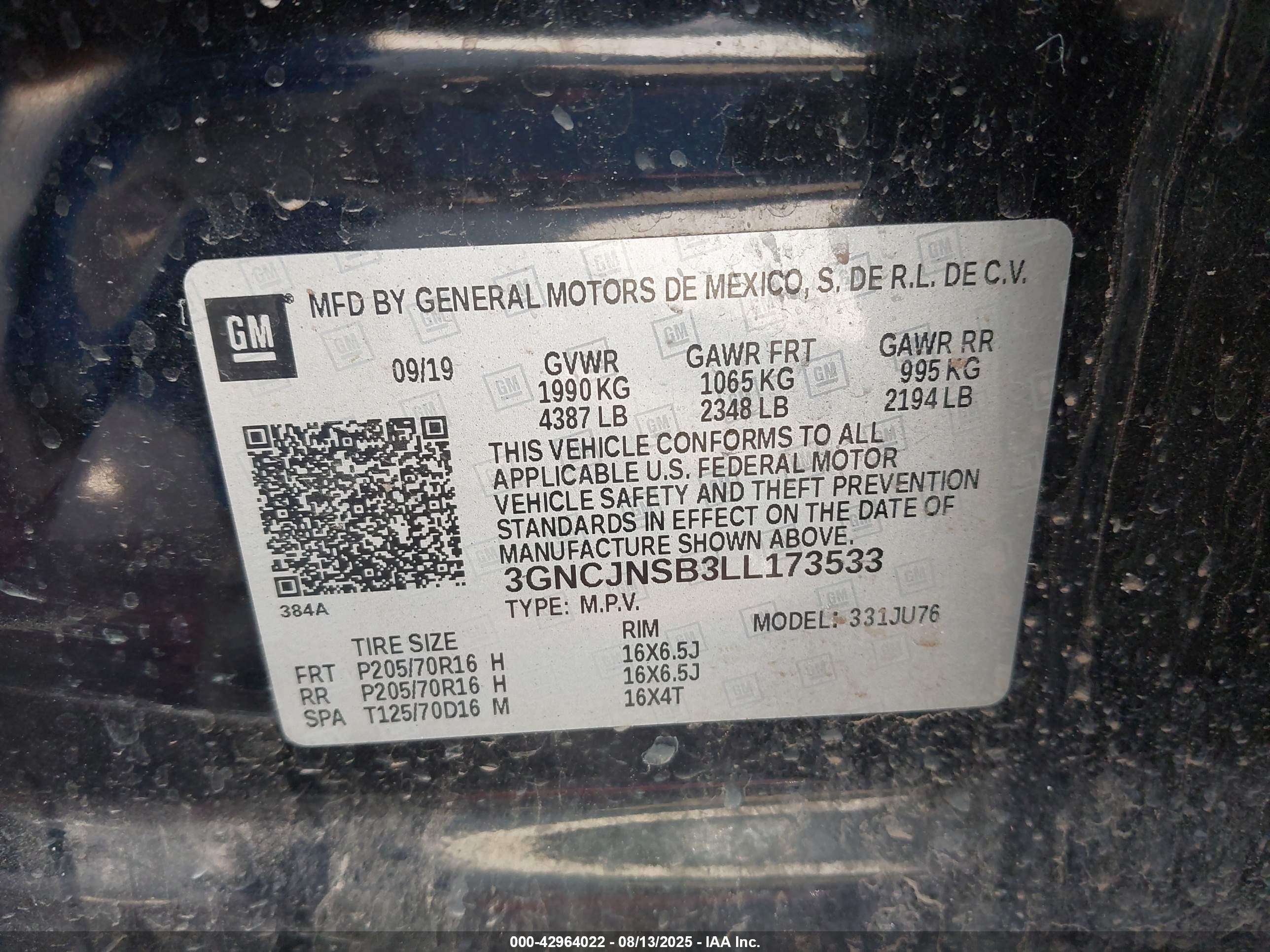 CHEVROLET TRAX image 9