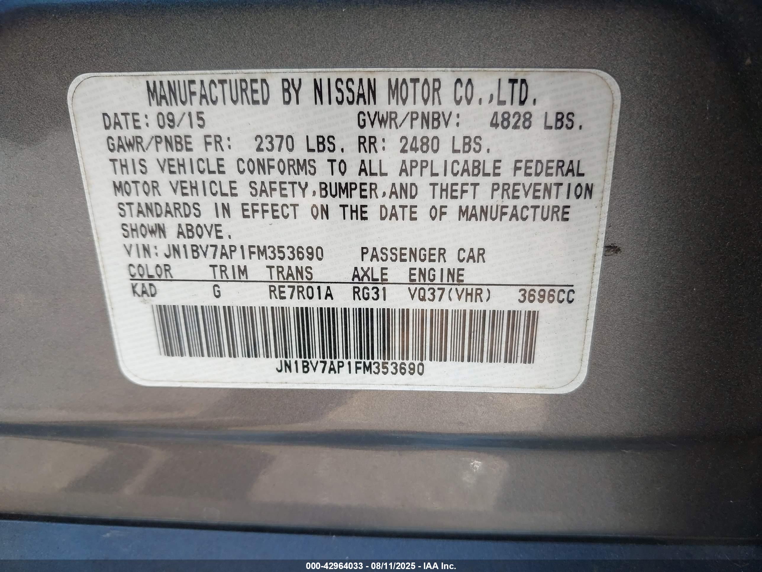 INFINITI Q50 image 9