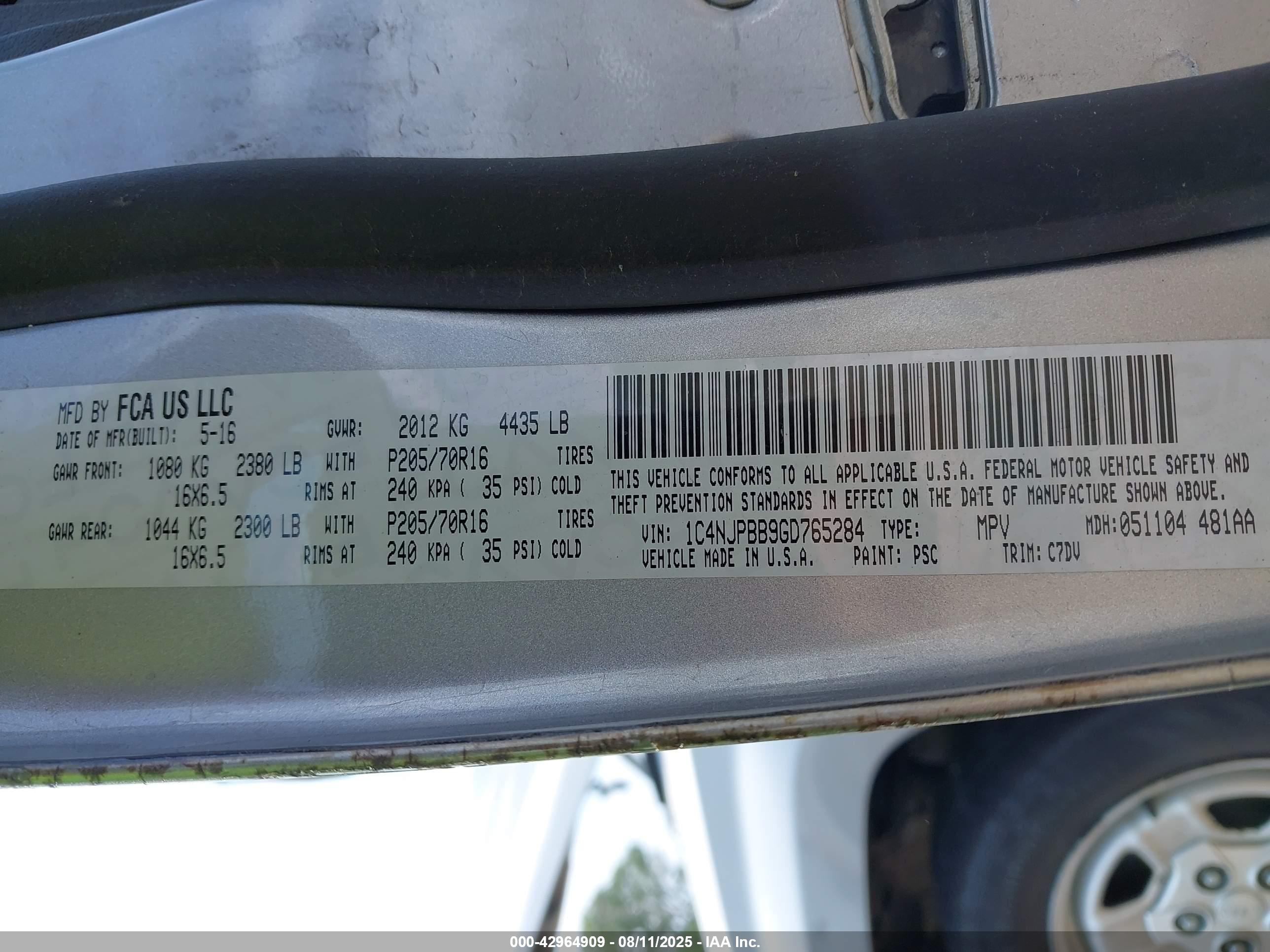 JEEP PATRIOT image 9