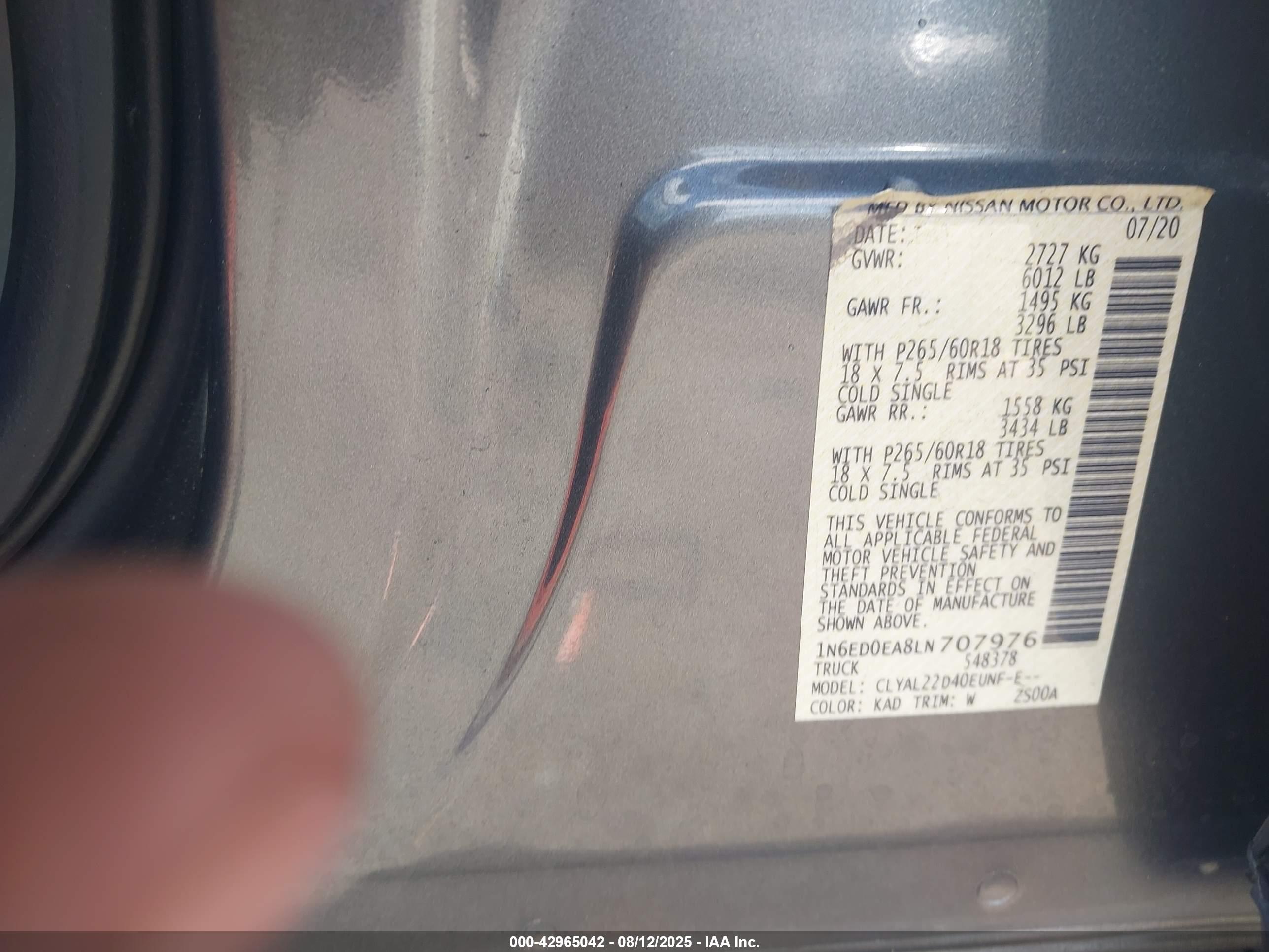 NISSAN FRONTIER image 9