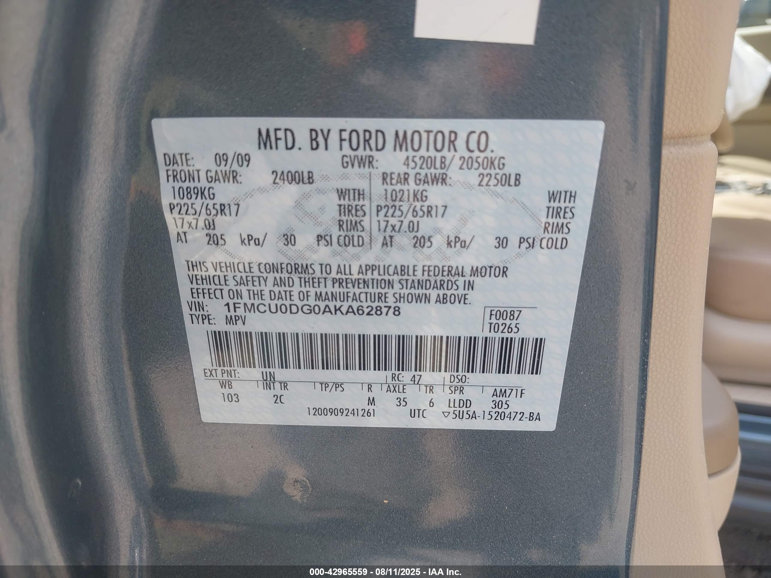 FORD ESCAPE image 9