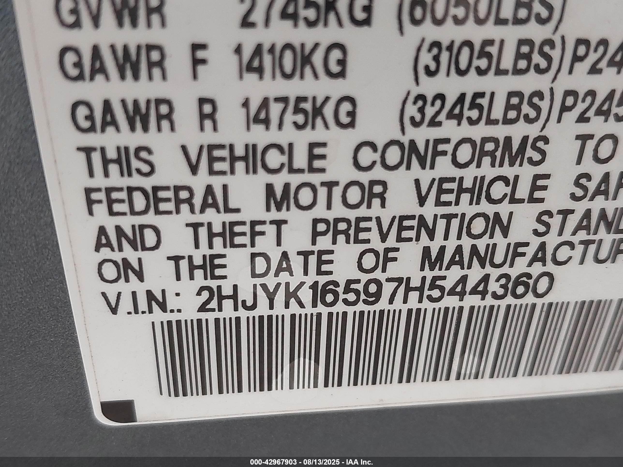 HONDA RIDGELINE image 9