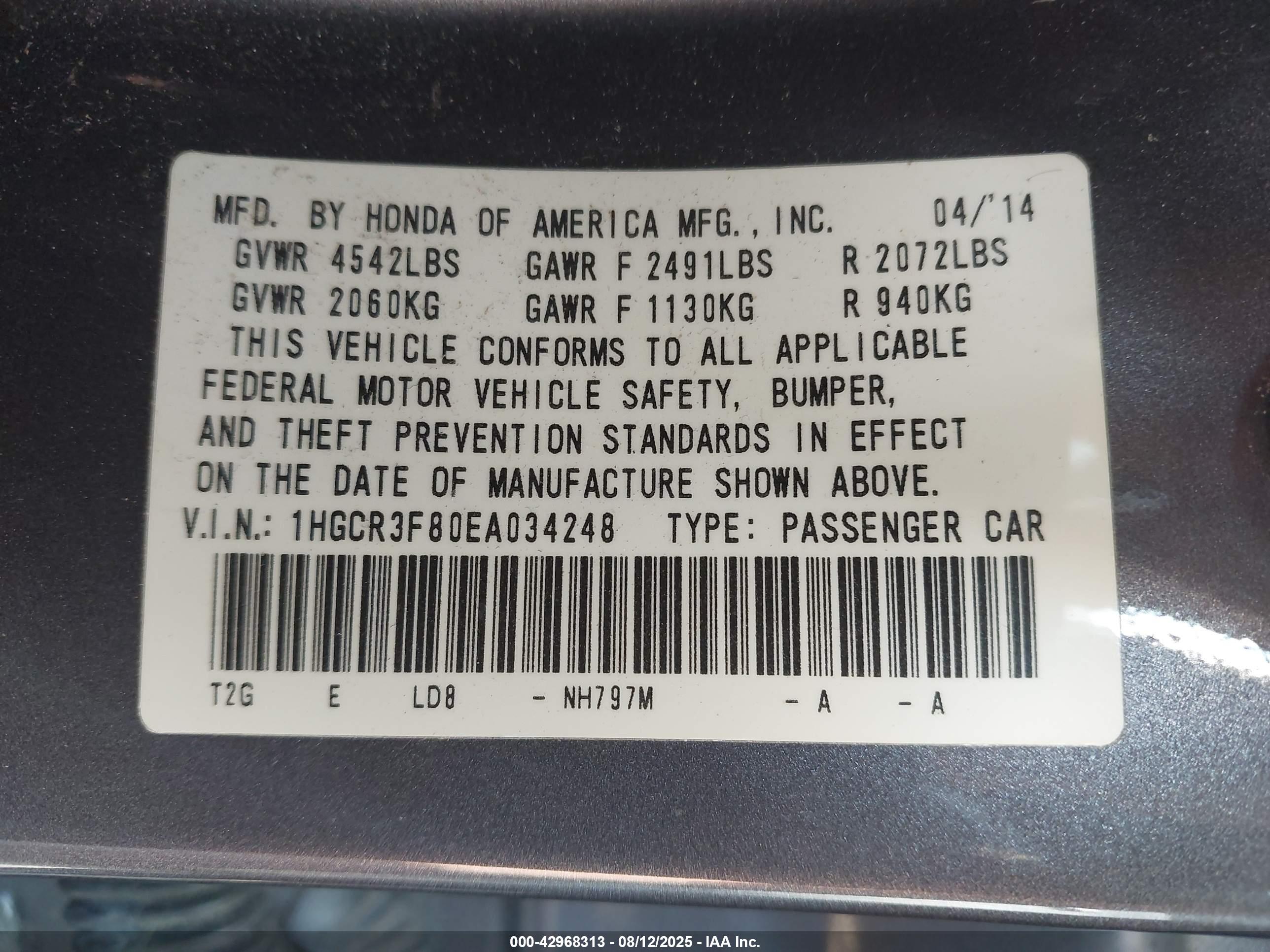 HONDA ACCORD image 9