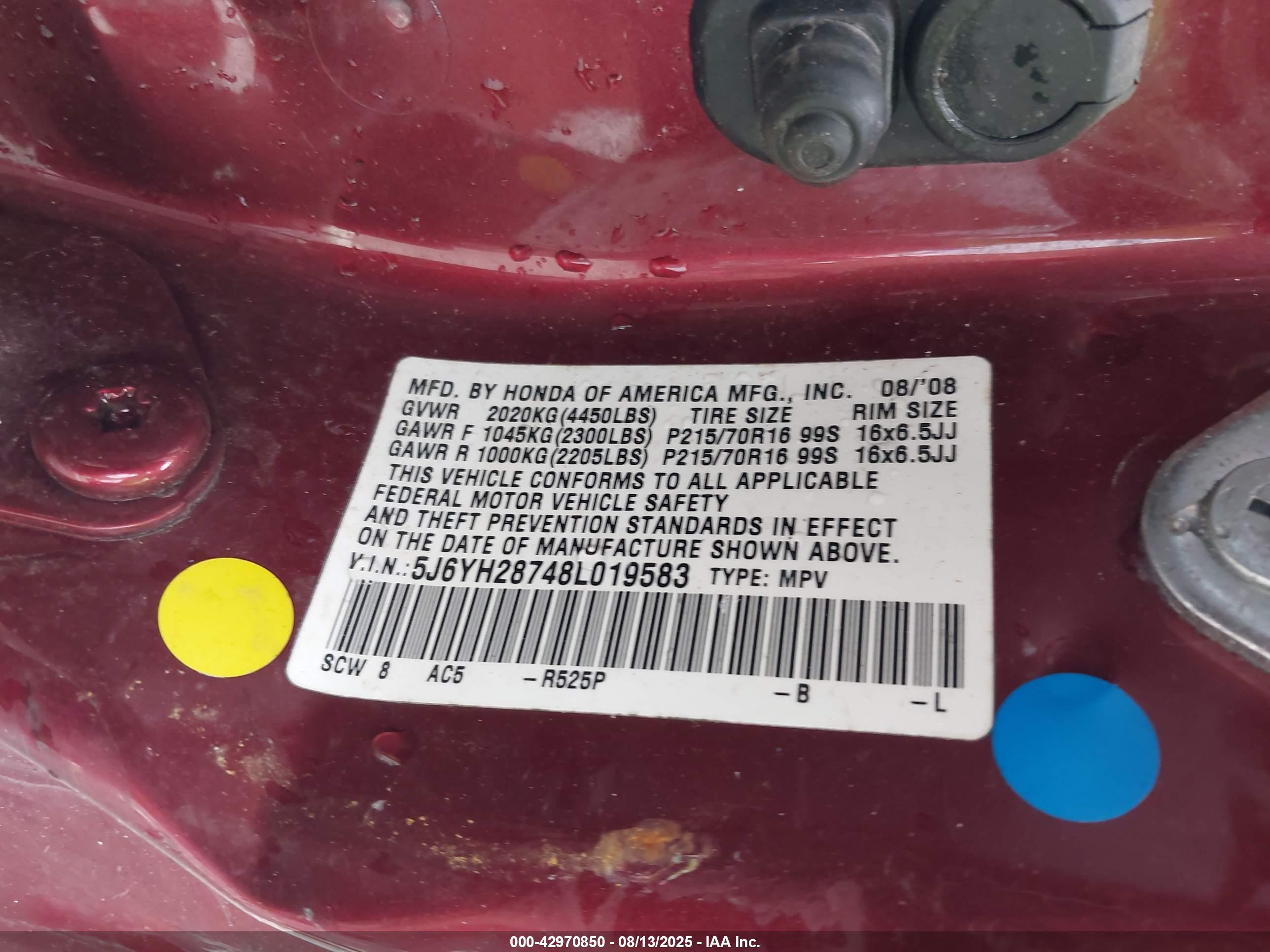 HONDA ELEMENT image 9