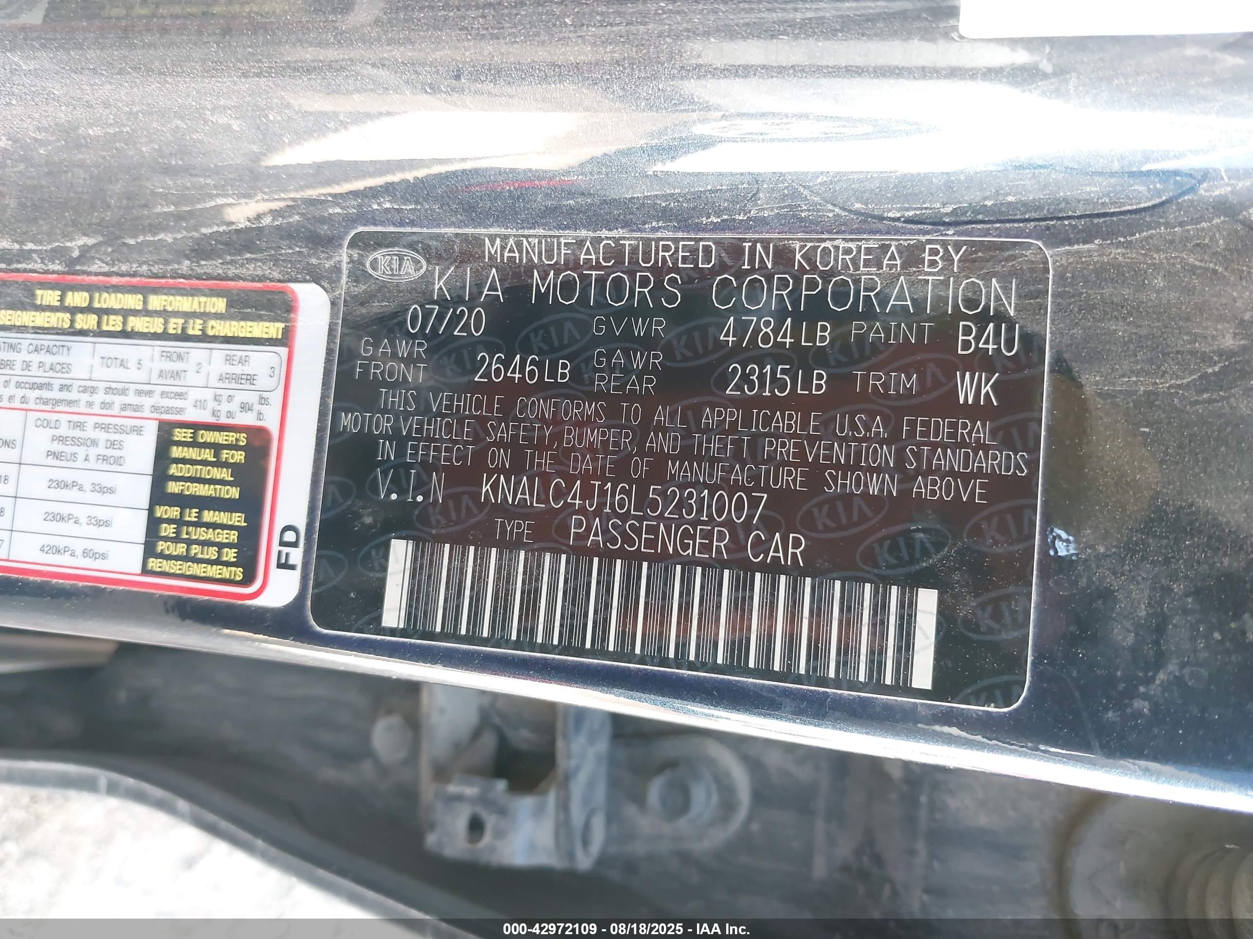 KIA CADENZA image 9