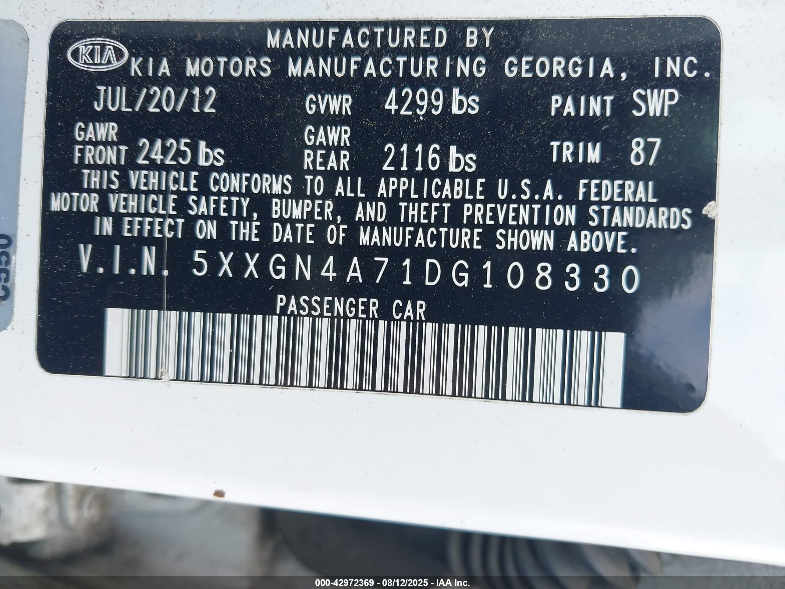 KIA OPTIMA image 9