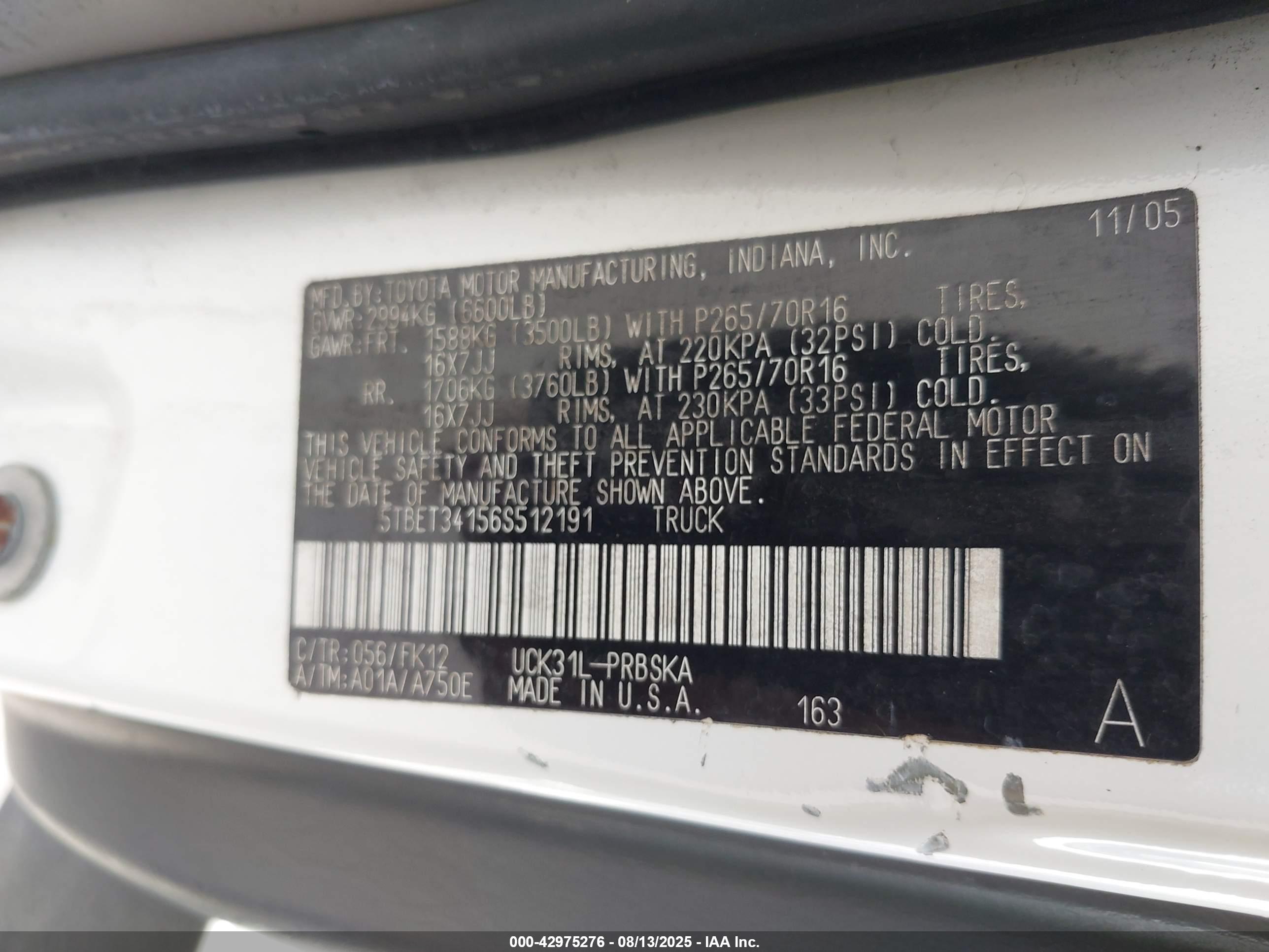 TOYOTA TUNDRA image 9
