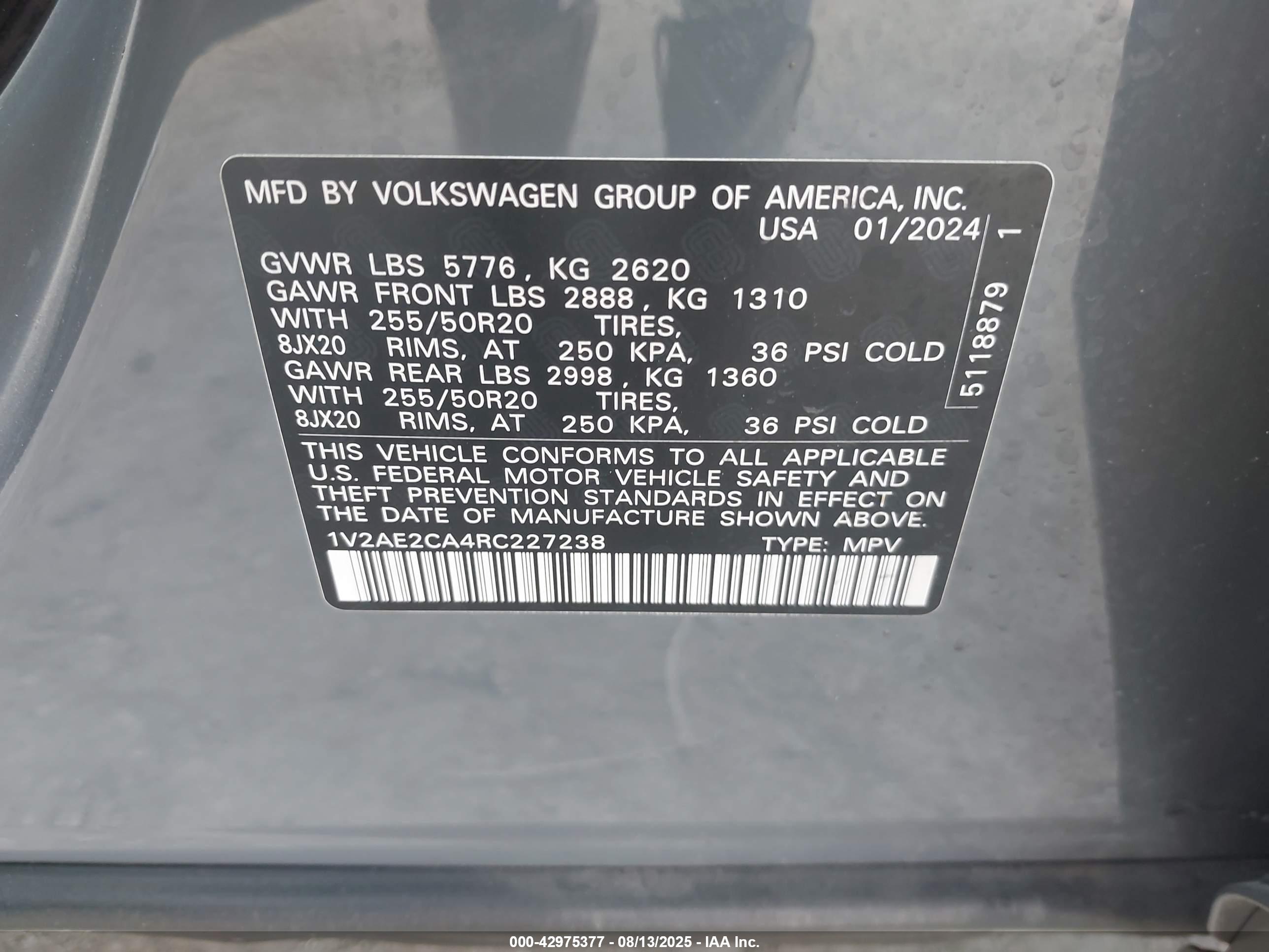 VOLKSWAGEN ATLAS image 9
