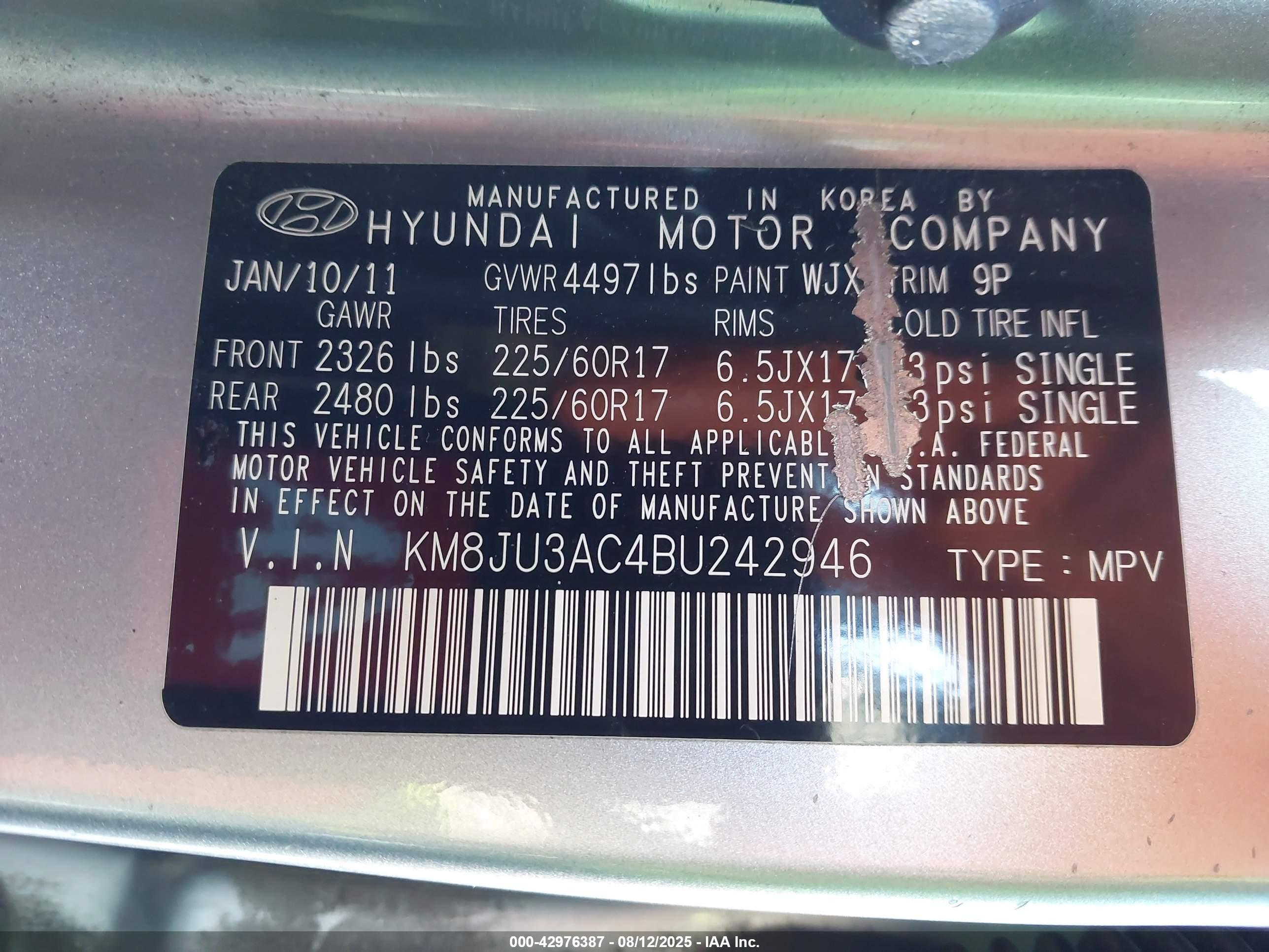 HYUNDAI TUCSON image 9
