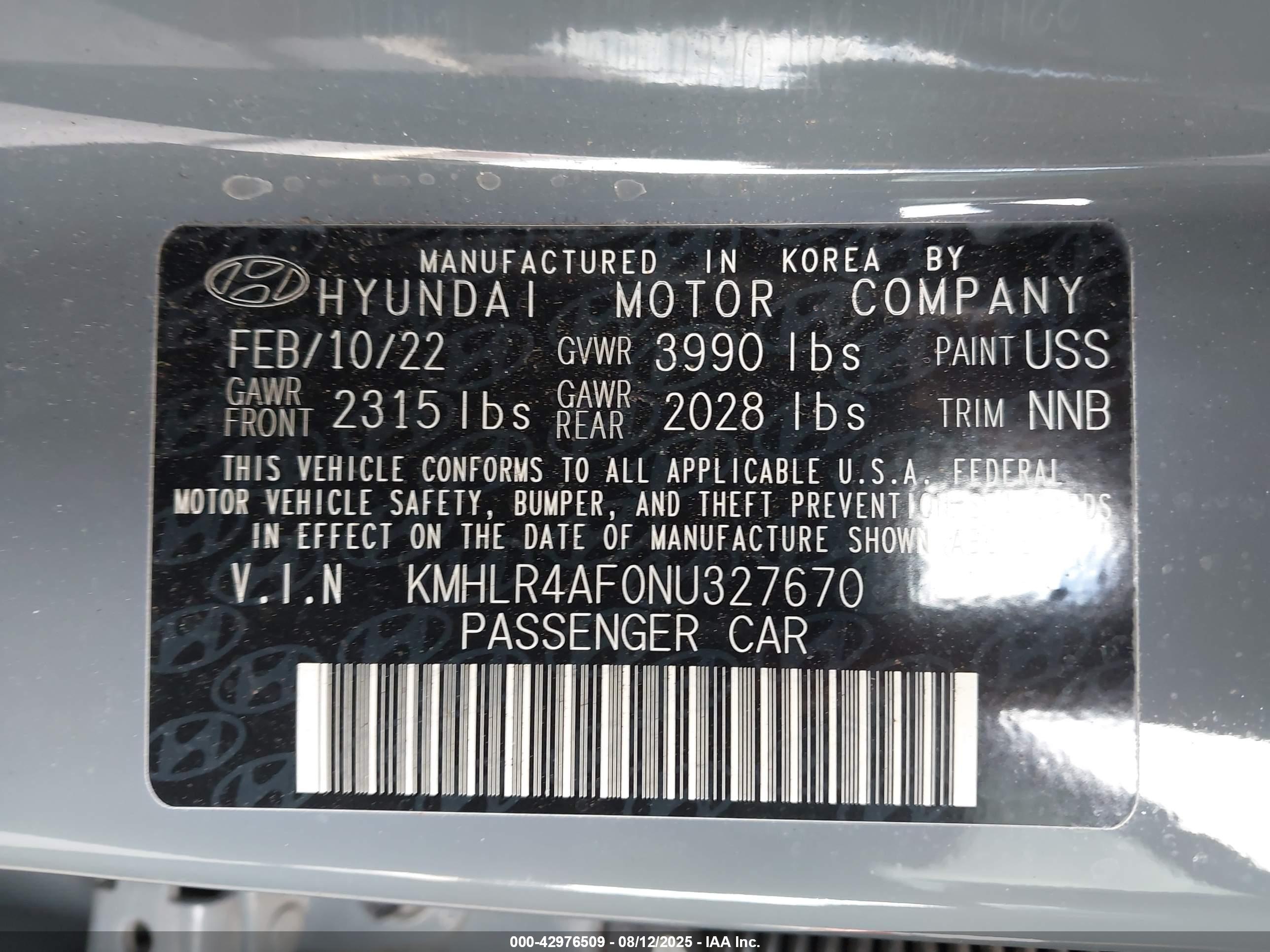HYUNDAI ELANTRA image 9