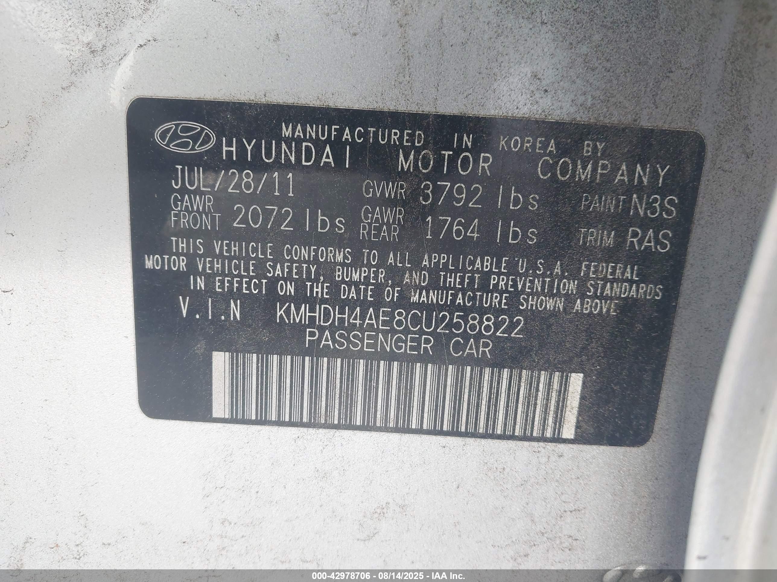 HYUNDAI ELANTRA image 9