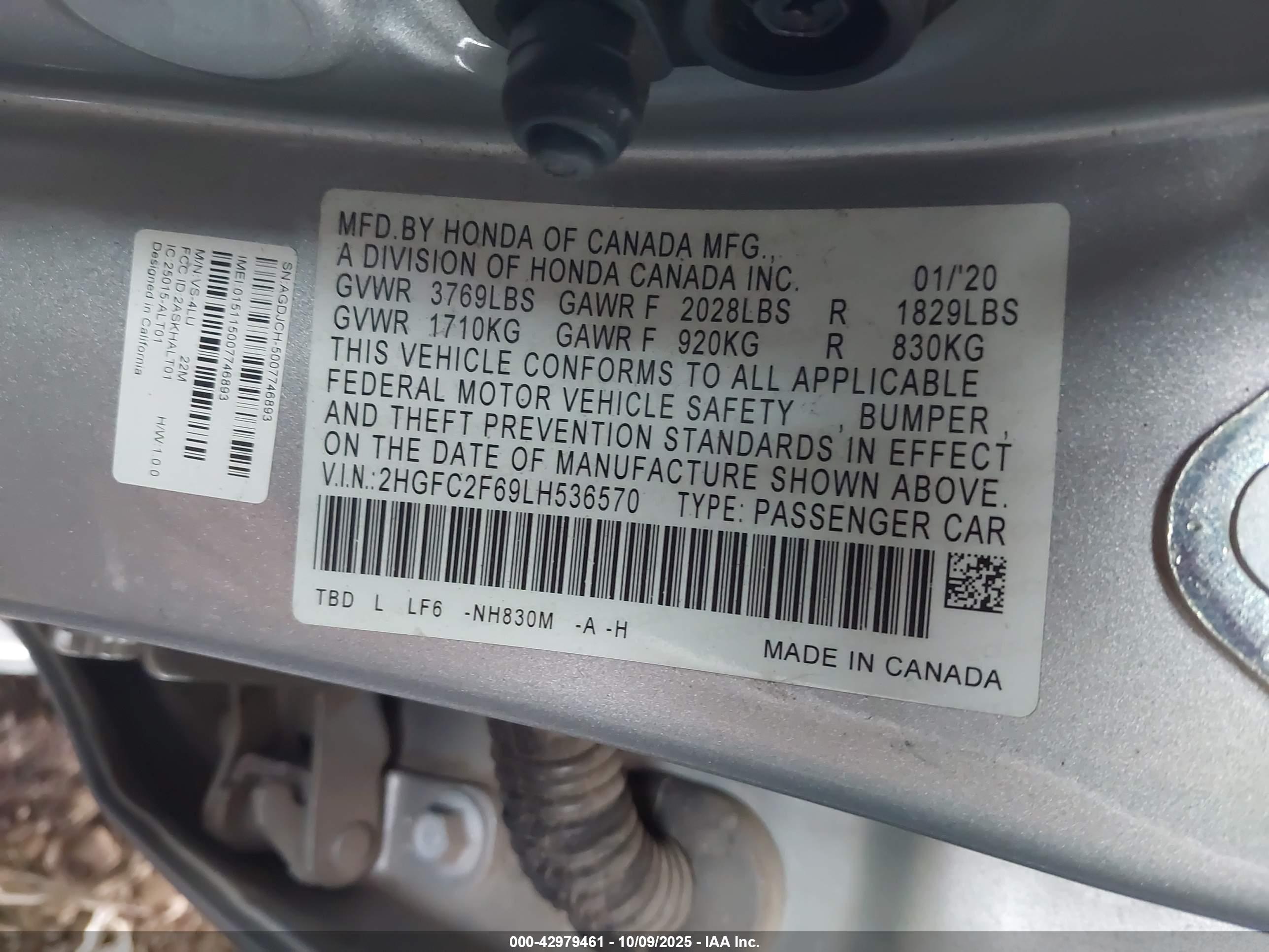 HONDA CIVIC image 9