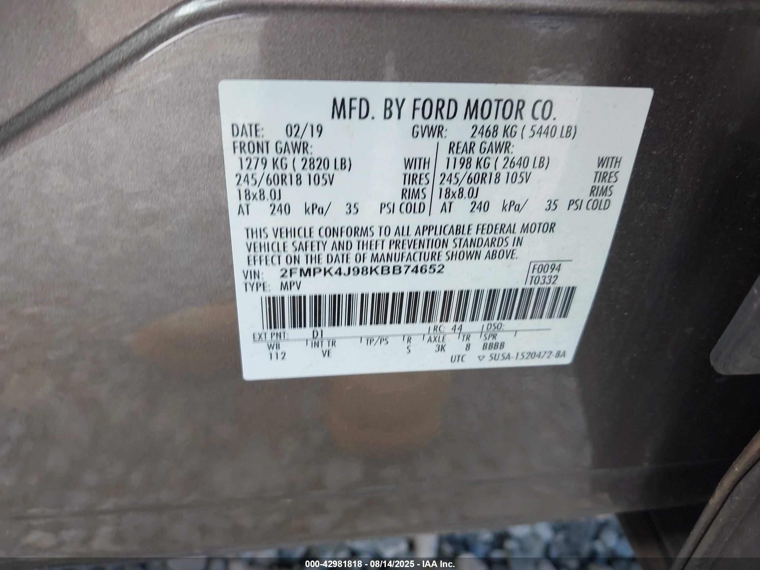 FORD EDGE image 9