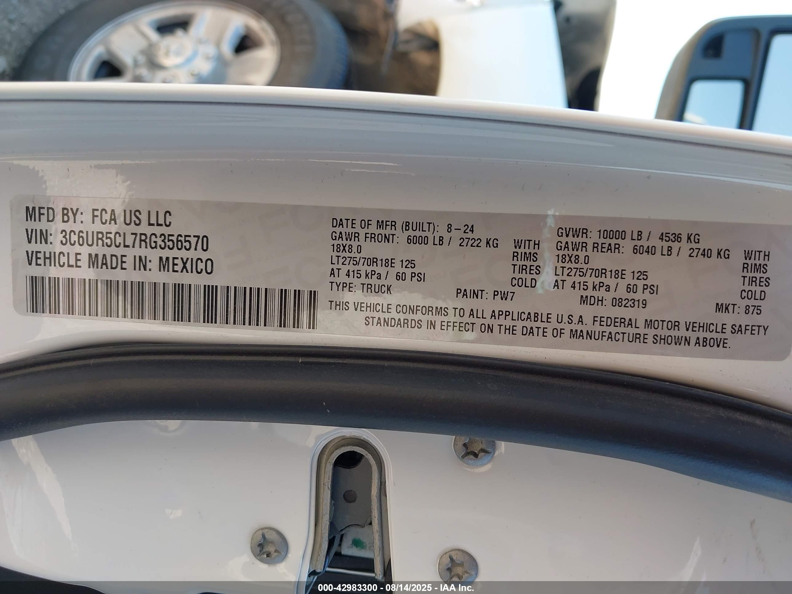 RAM 2500 image 9