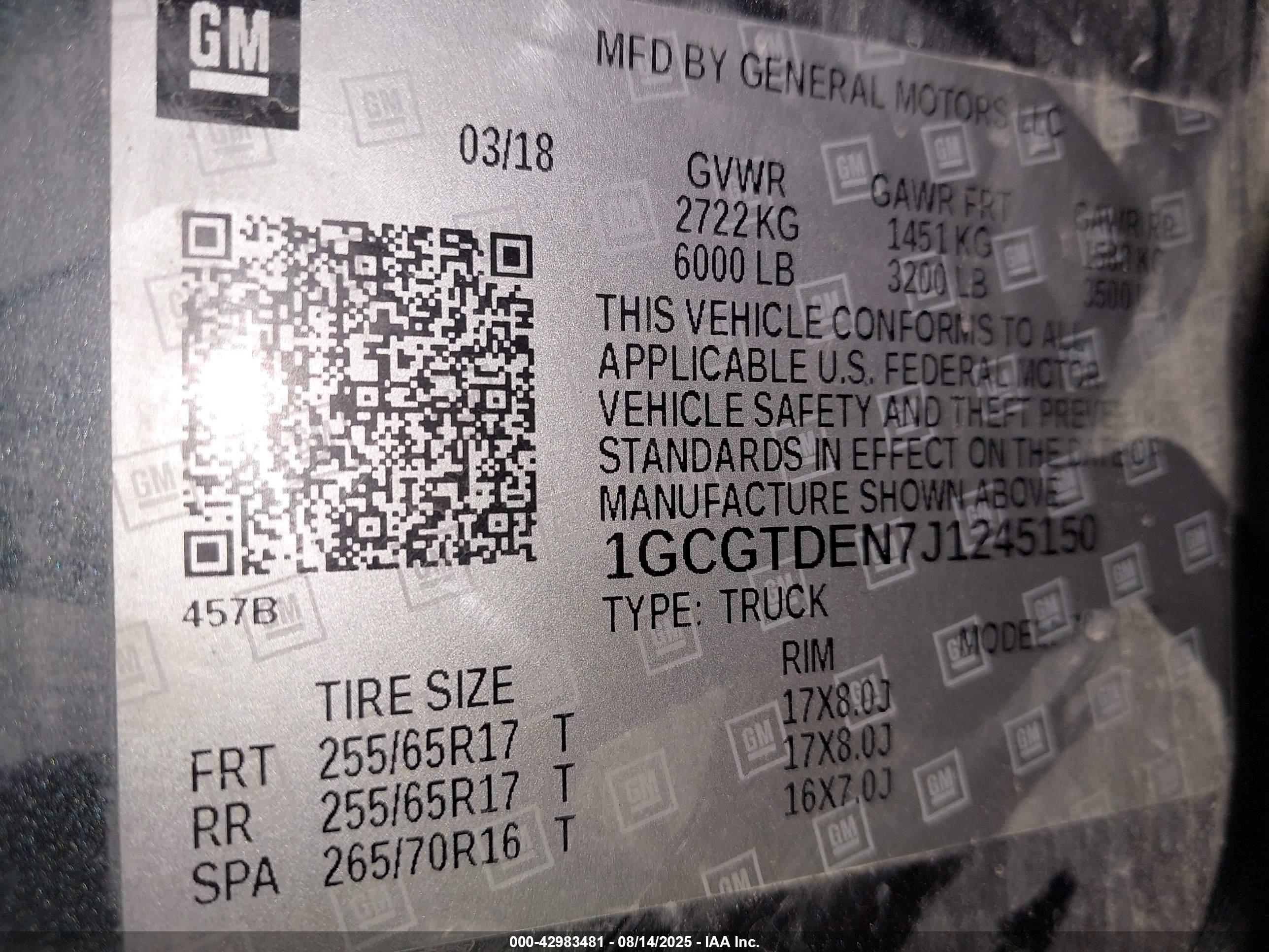 CHEVROLET COLORADO image 9