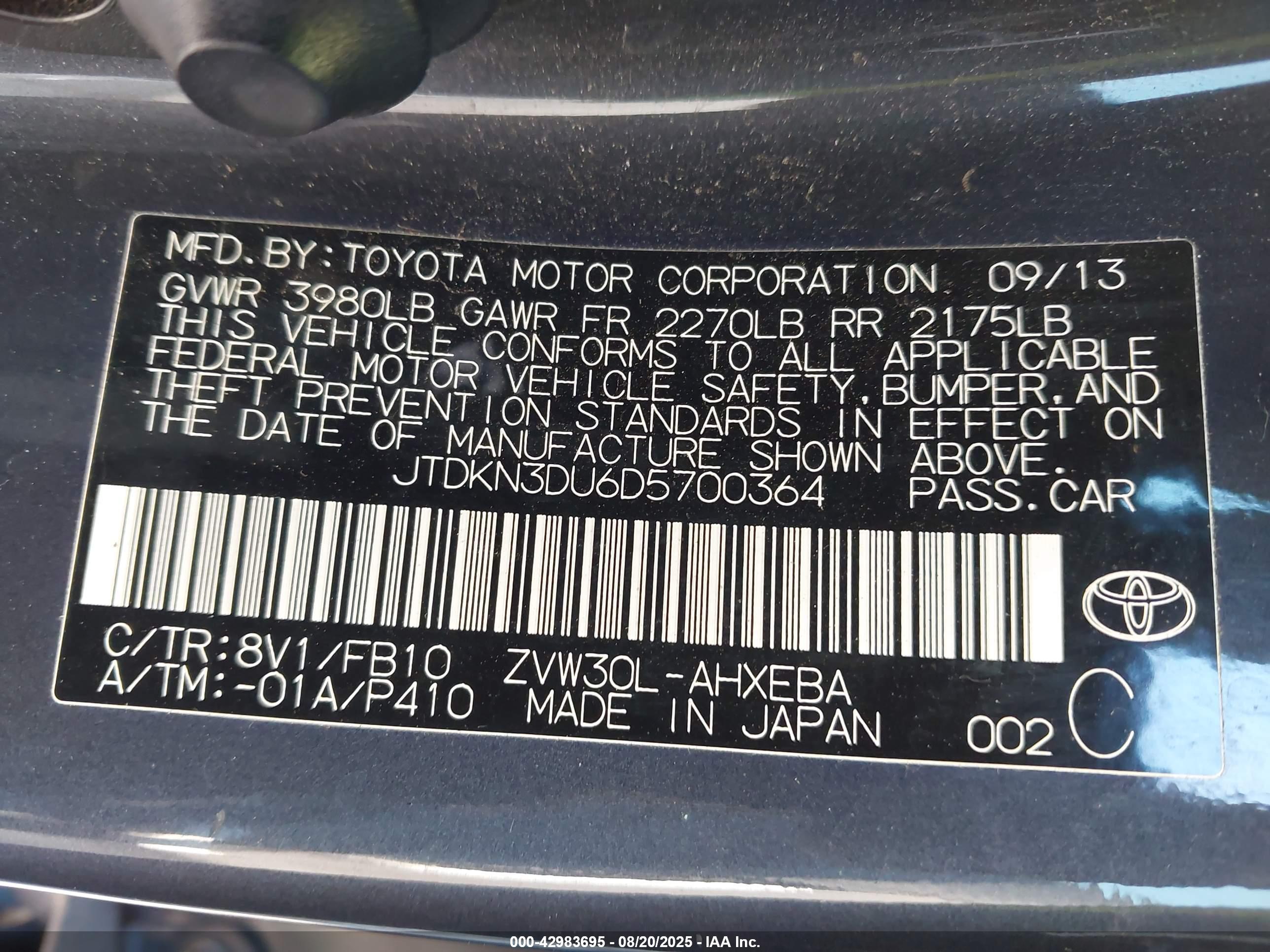 TOYOTA PRIUS image 9