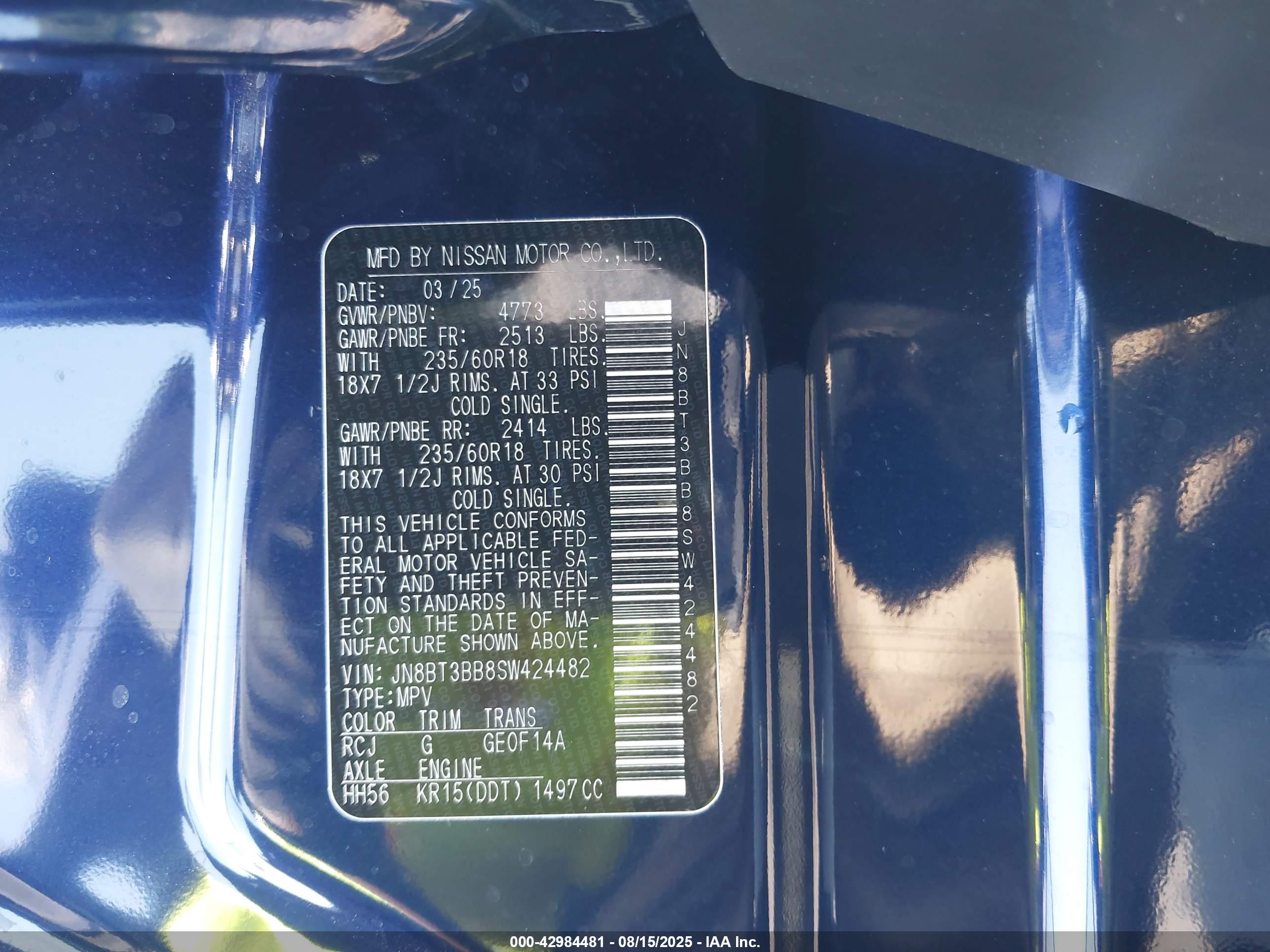 NISSAN ROGUE image 9