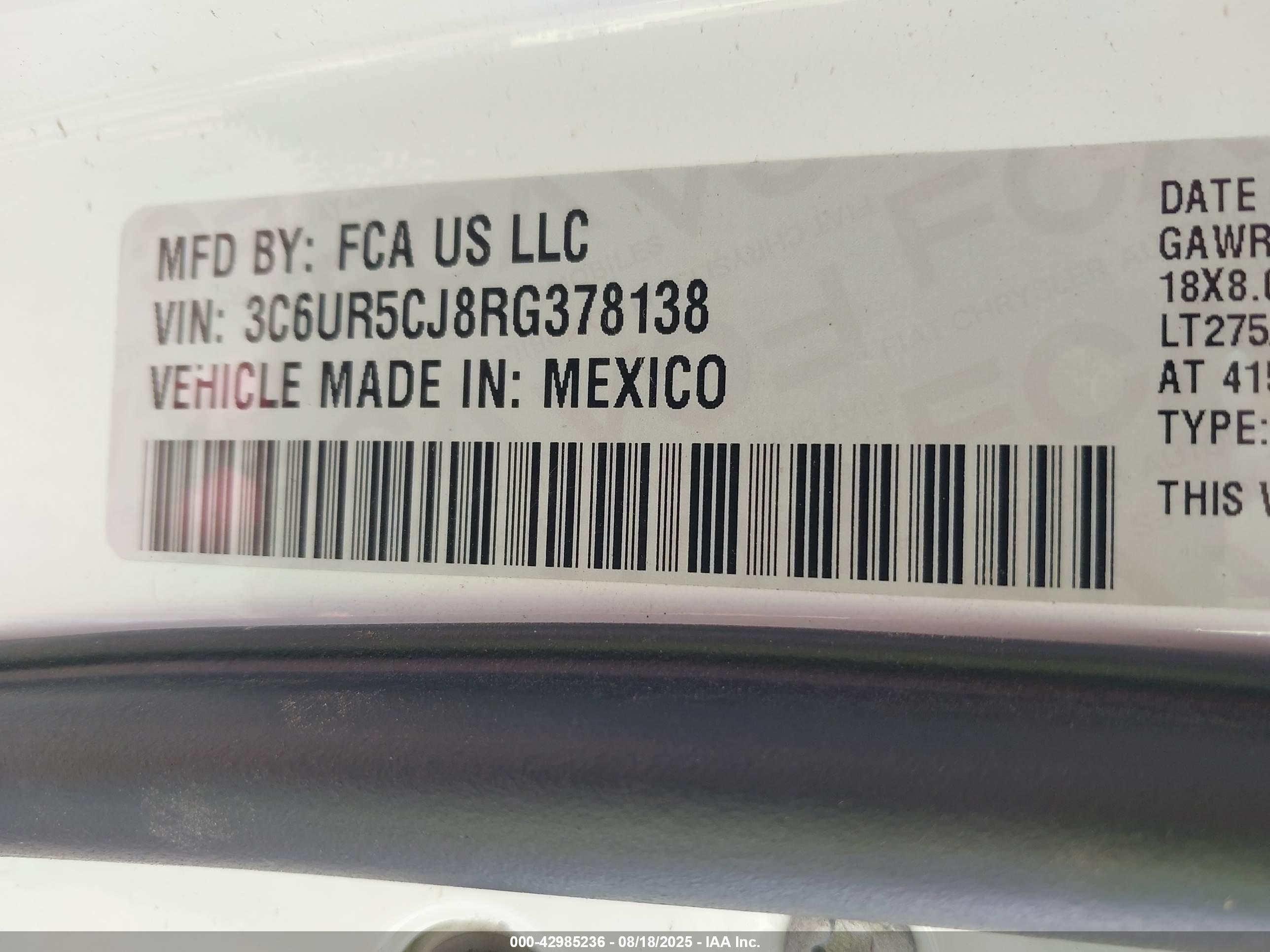 RAM 2500 image 9