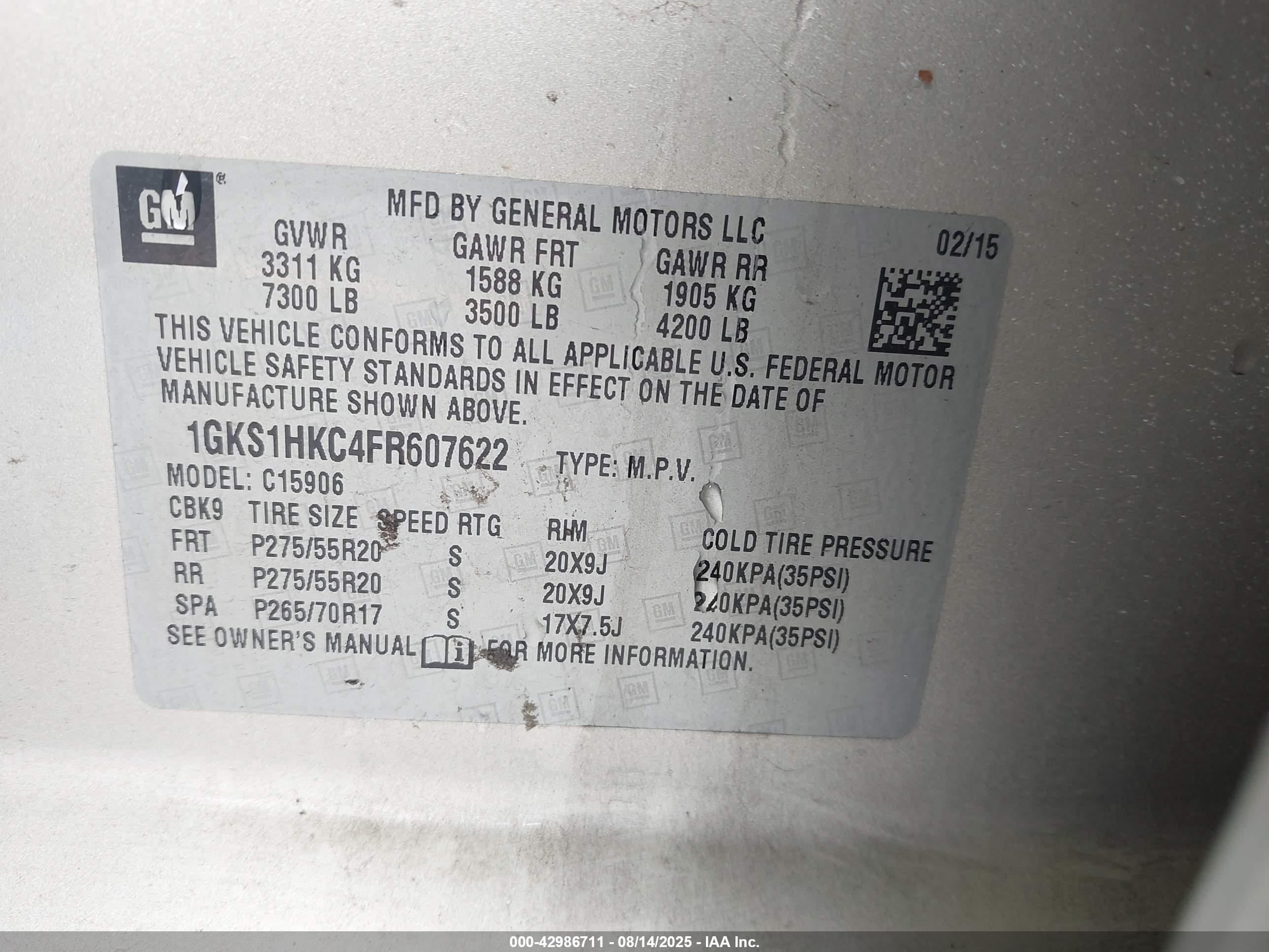 GMC YUKON image 9