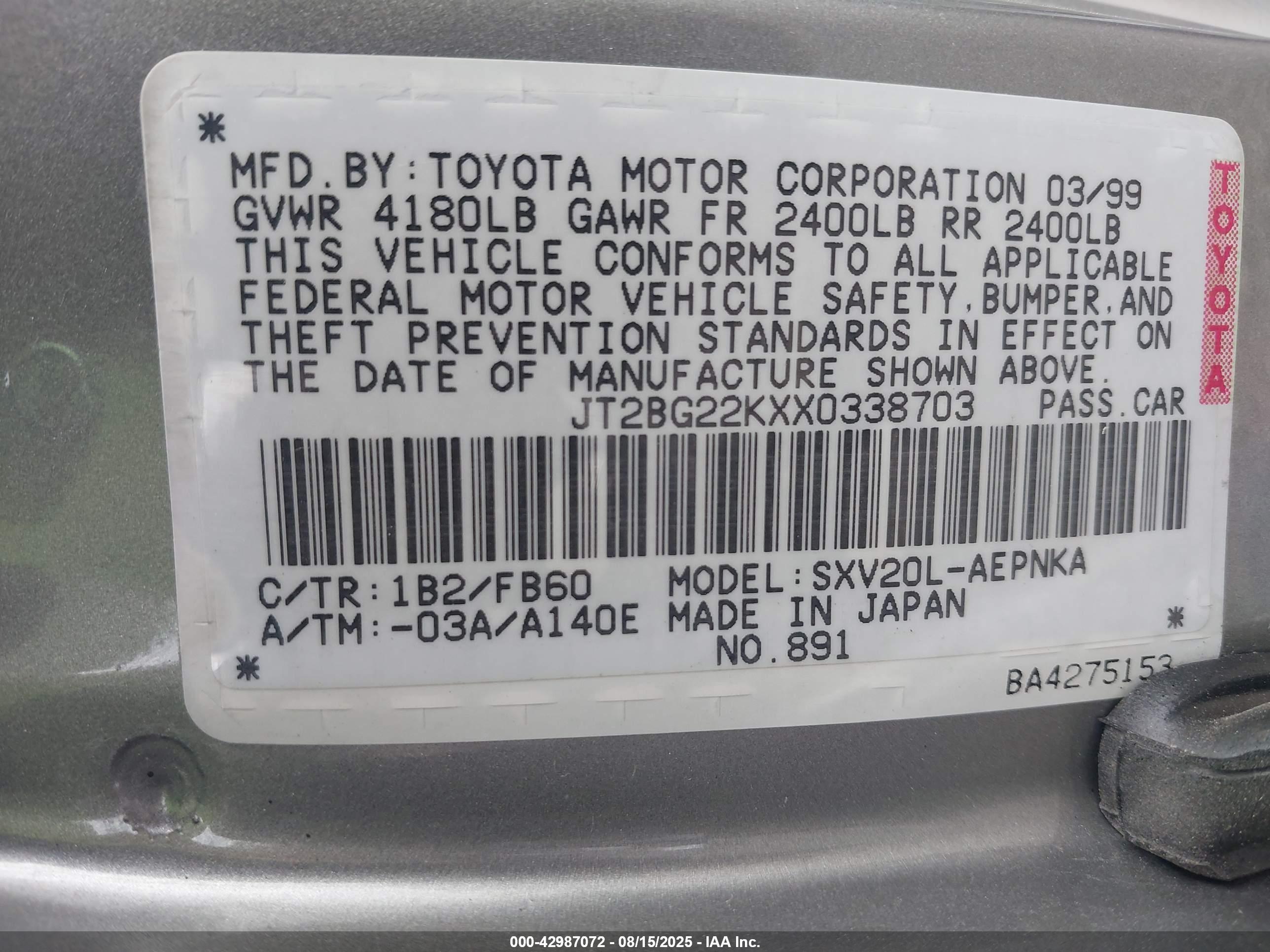 TOYOTA CAMRY image 9