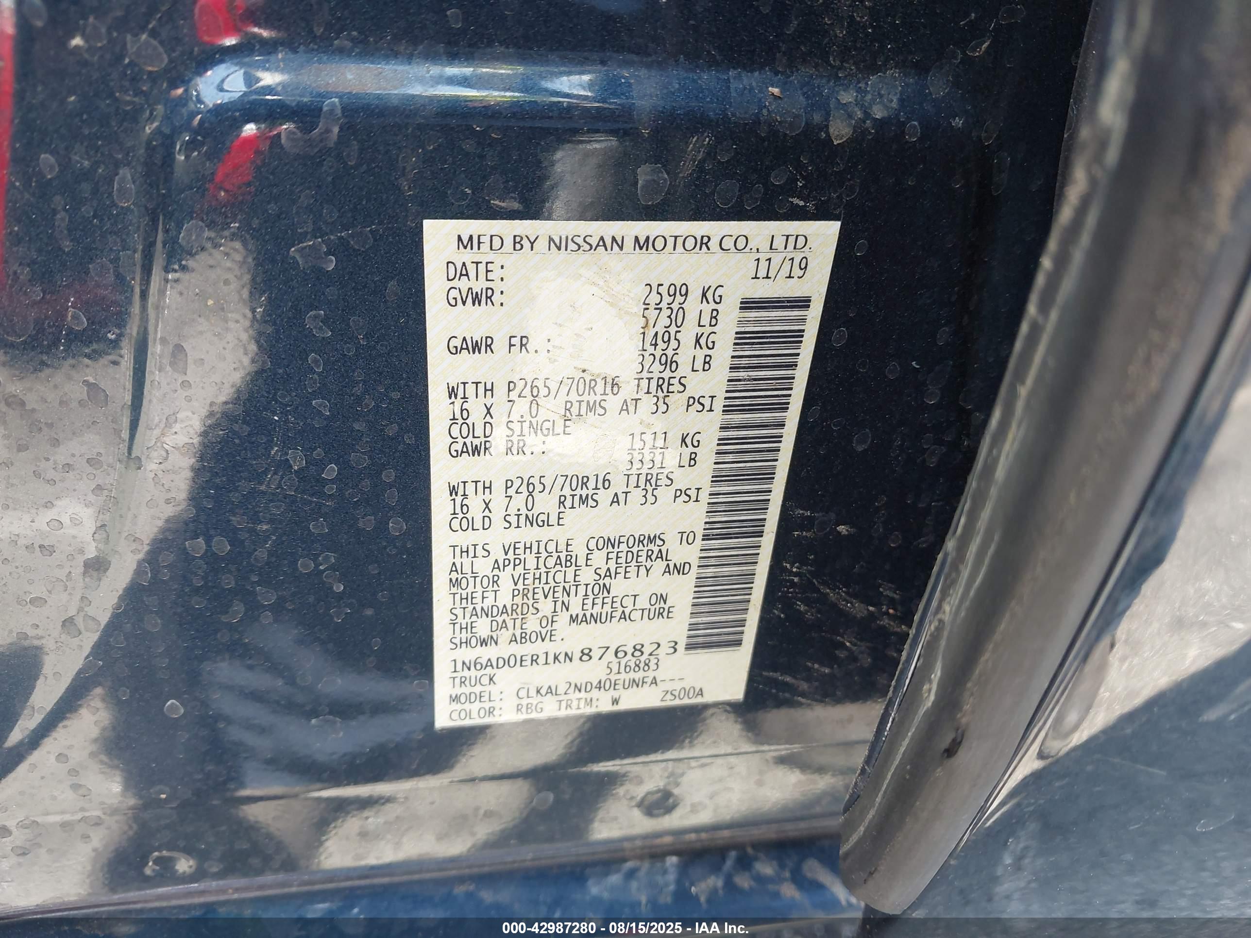 NISSAN FRONTIER image 9
