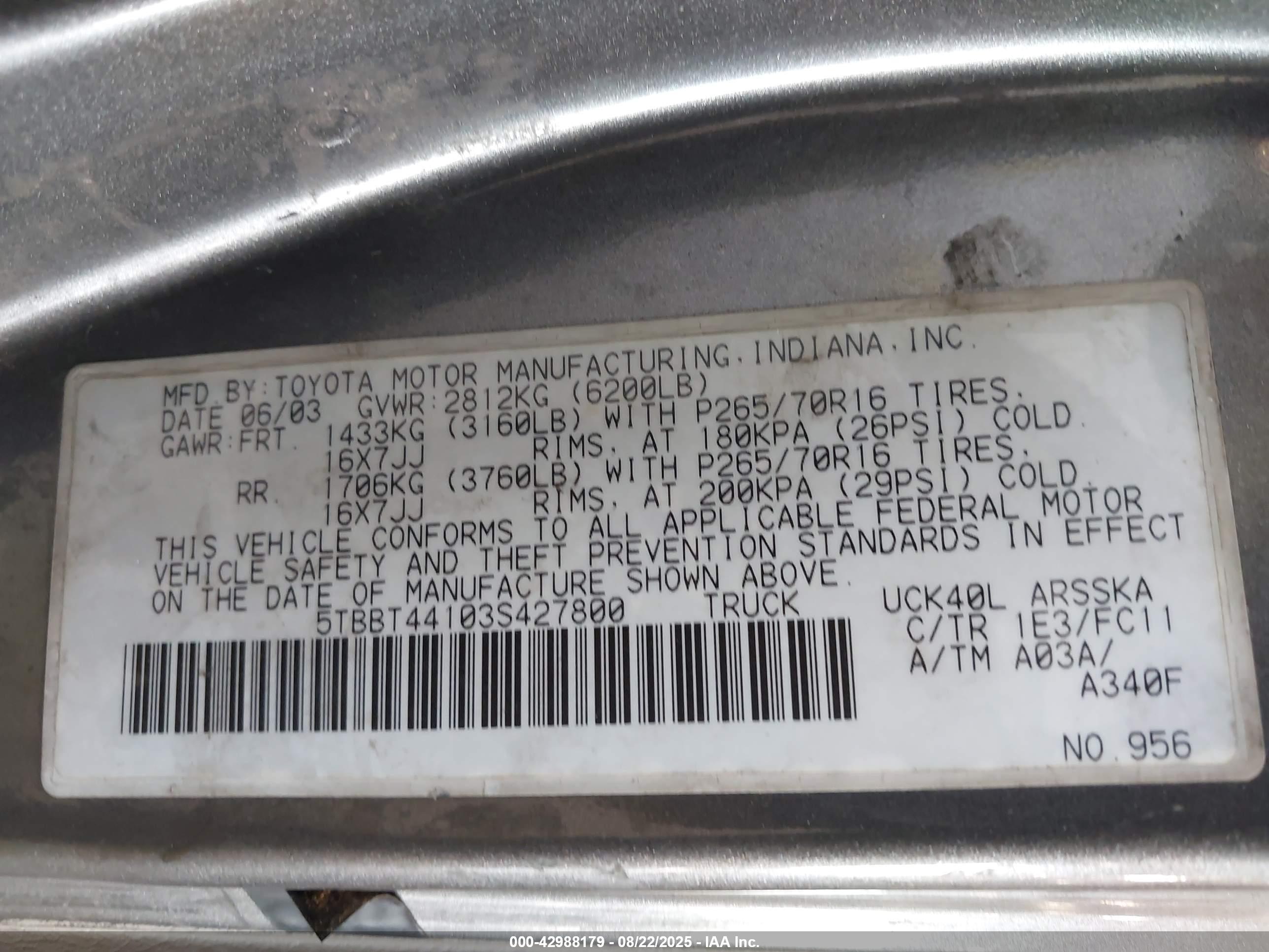 TOYOTA TUNDRA image 9