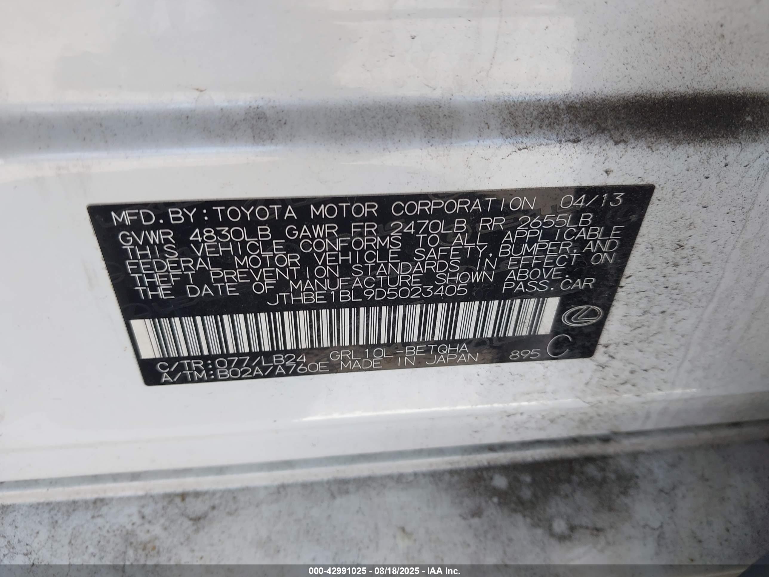 LEXUS GS image 9