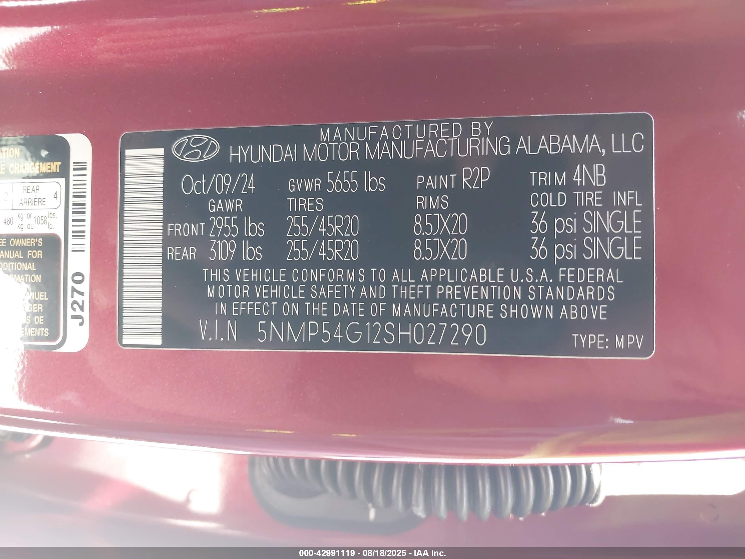 HYUNDAI SANTA image 9