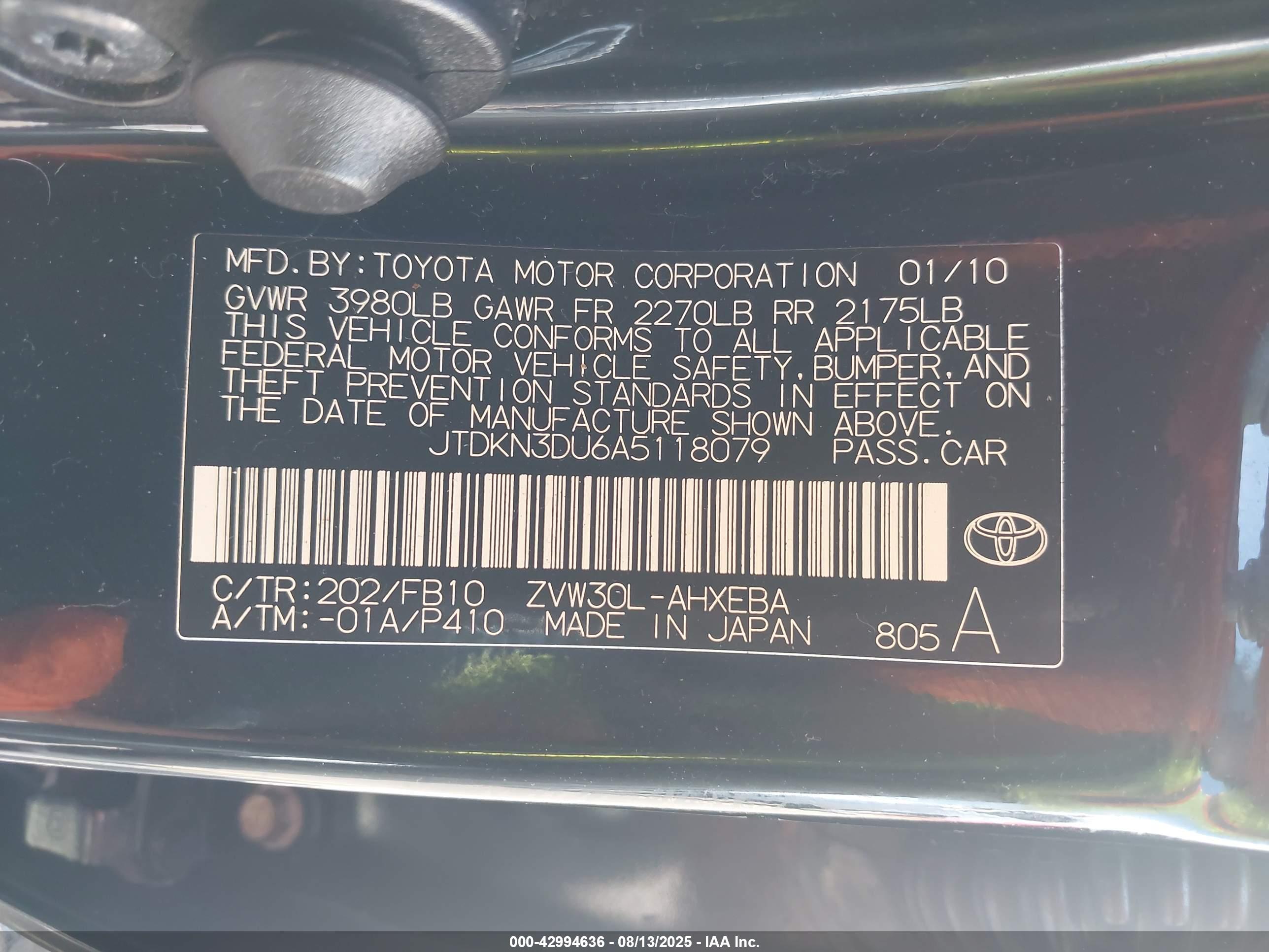 TOYOTA PRIUS image 9