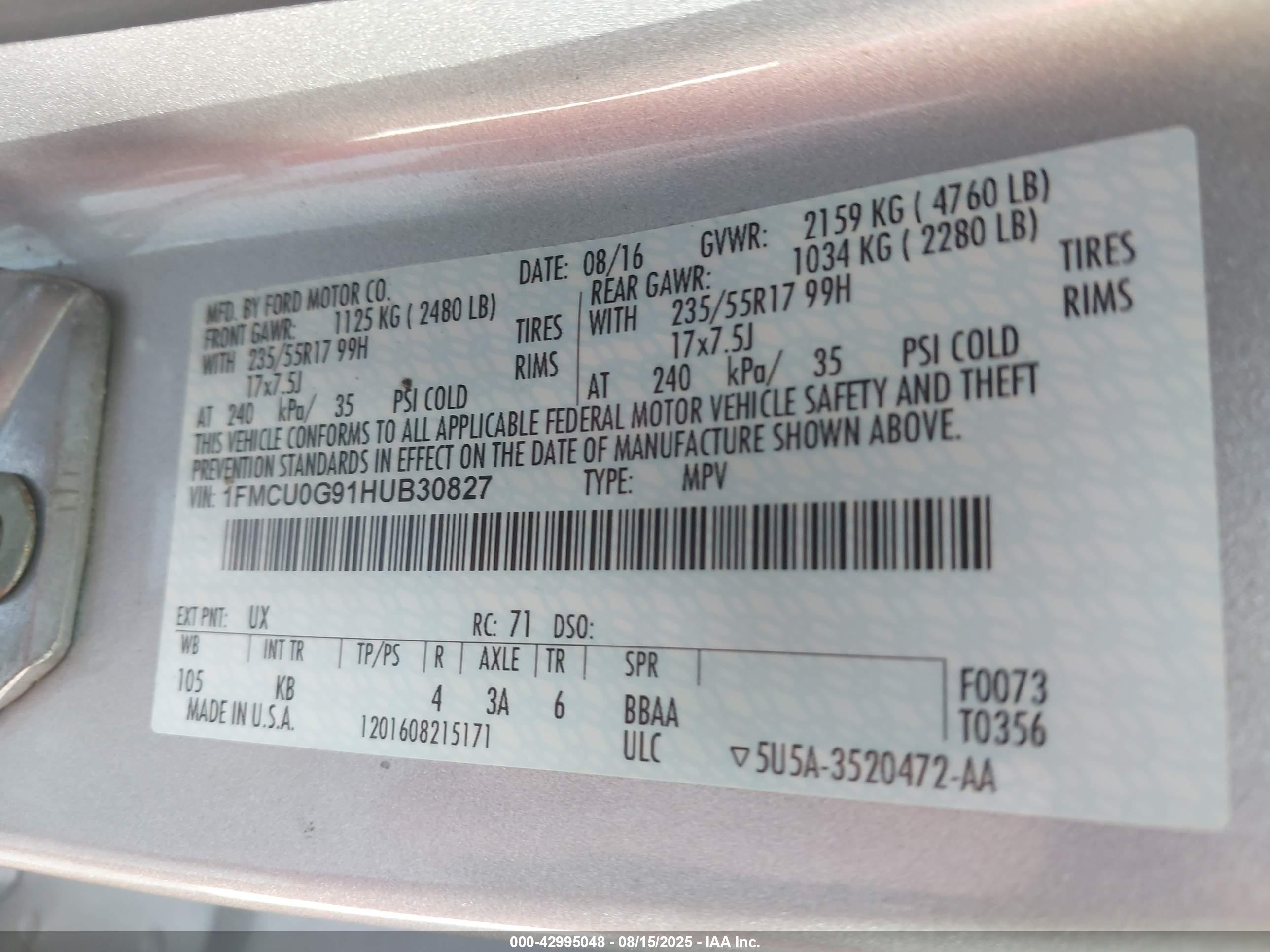FORD ESCAPE image 9