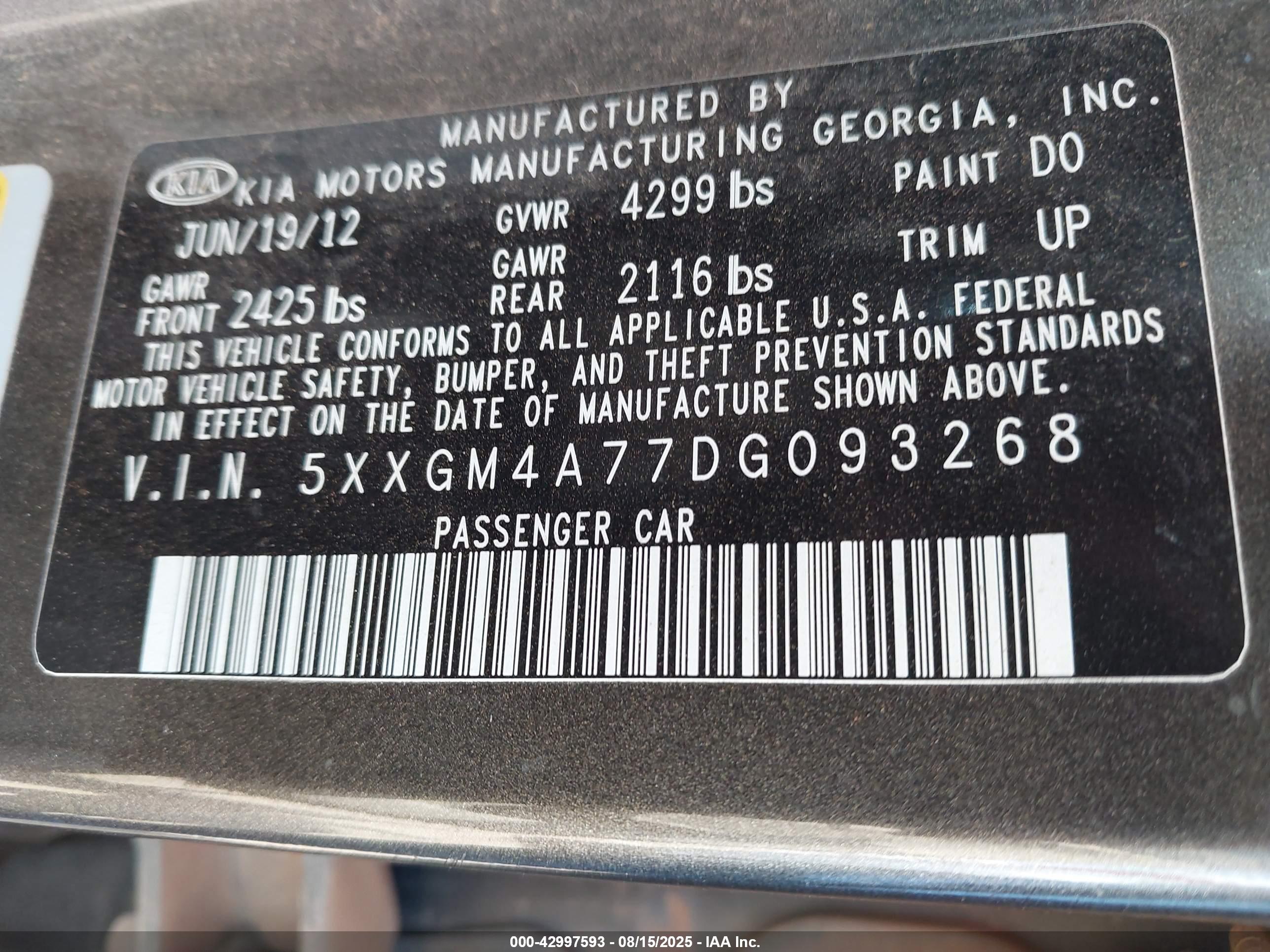 KIA OPTIMA image 9