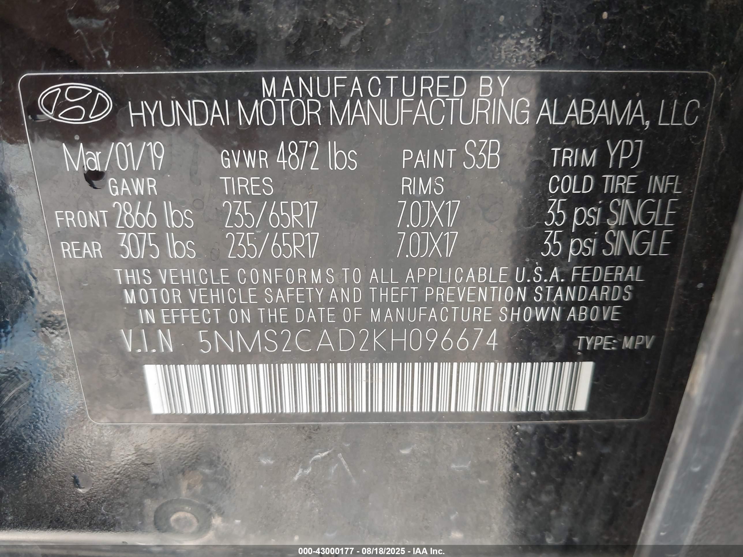 HYUNDAI SANTA image 9