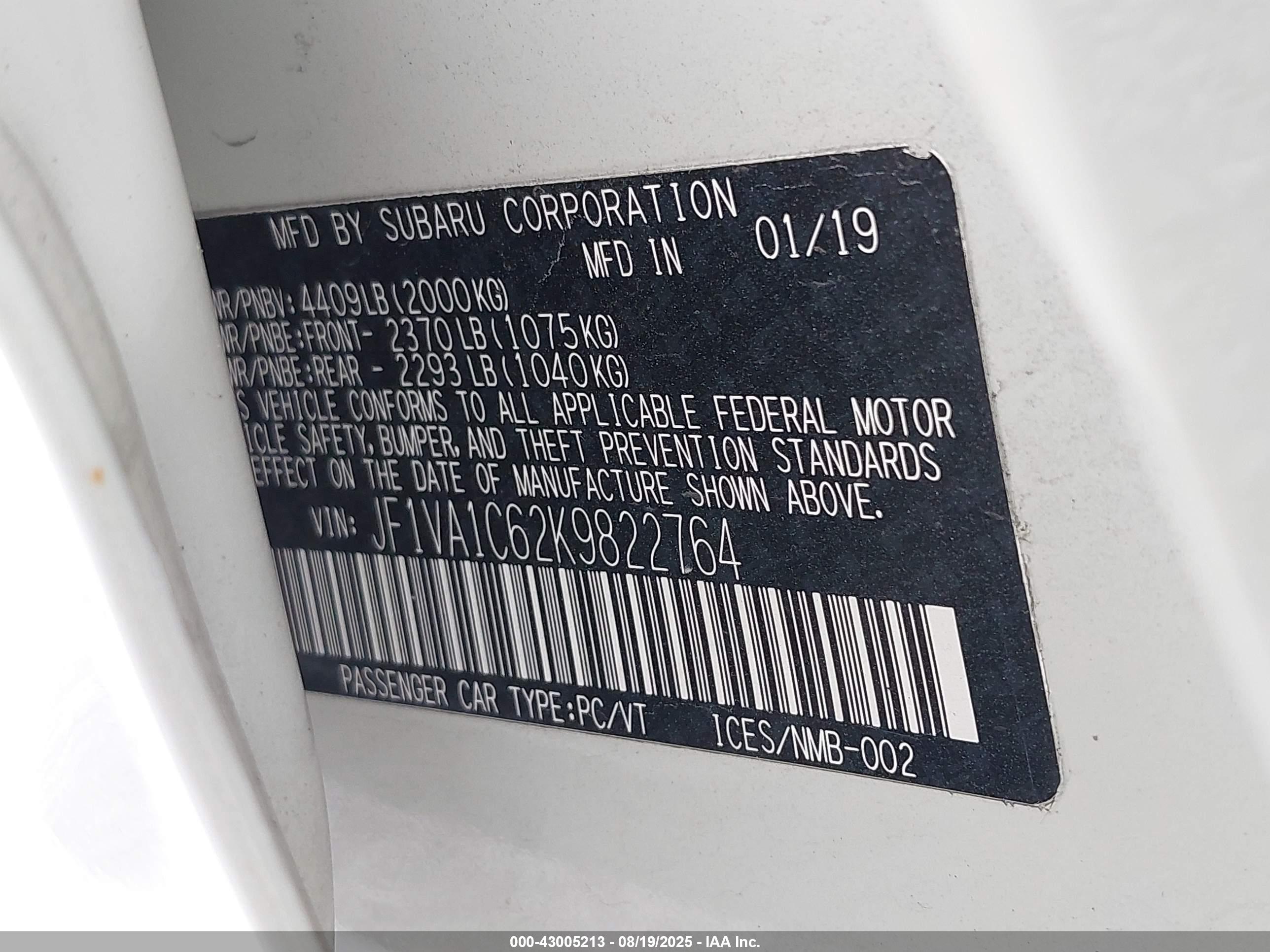 SUBARU WRX image 9