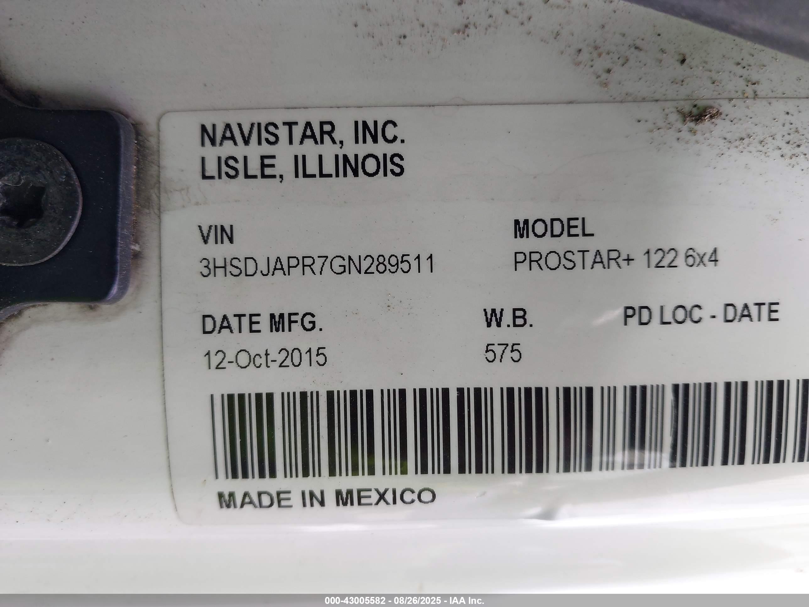 INTERNATIONAL PROSTAR image 9