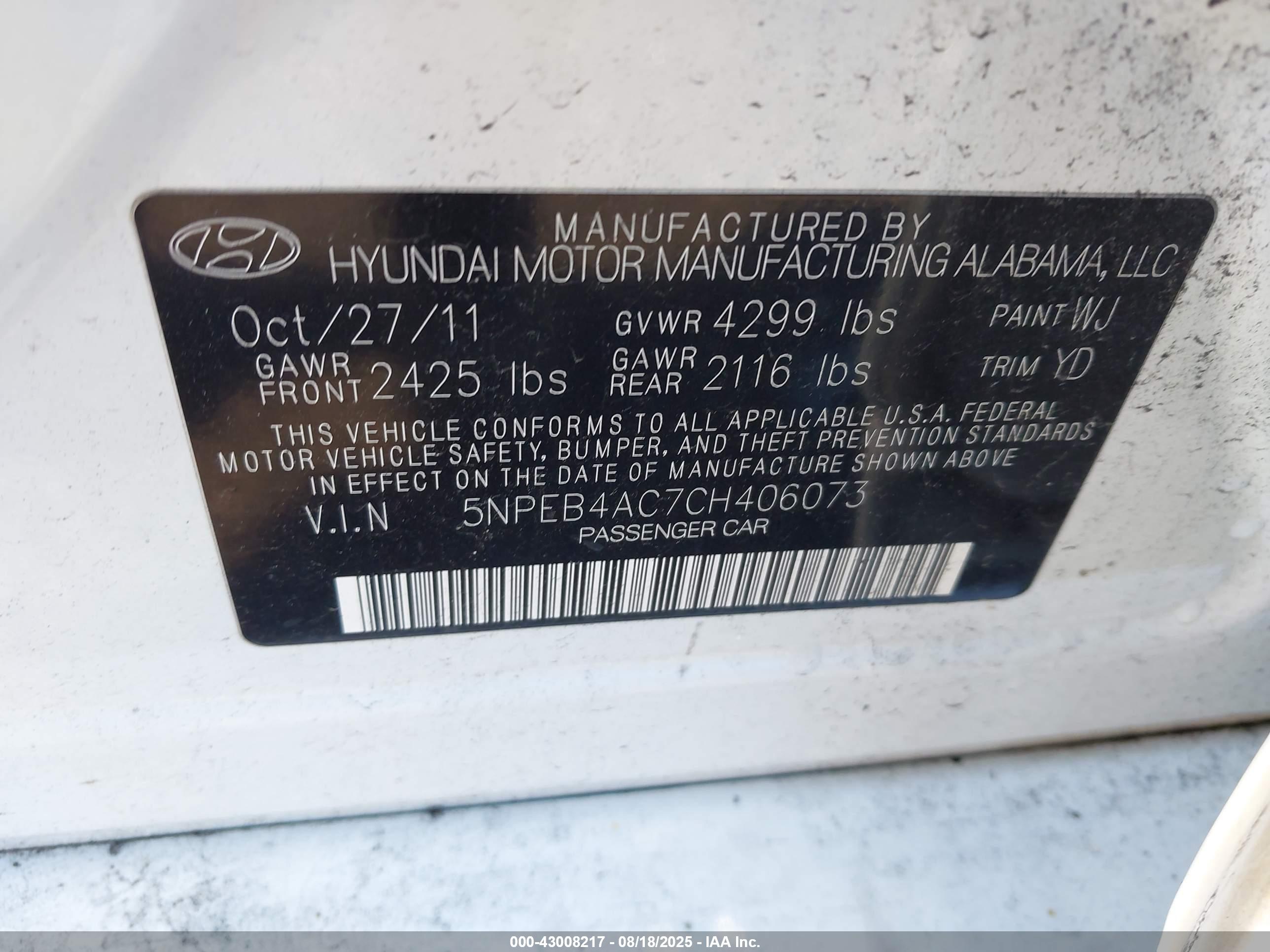 HYUNDAI SONATA image 9