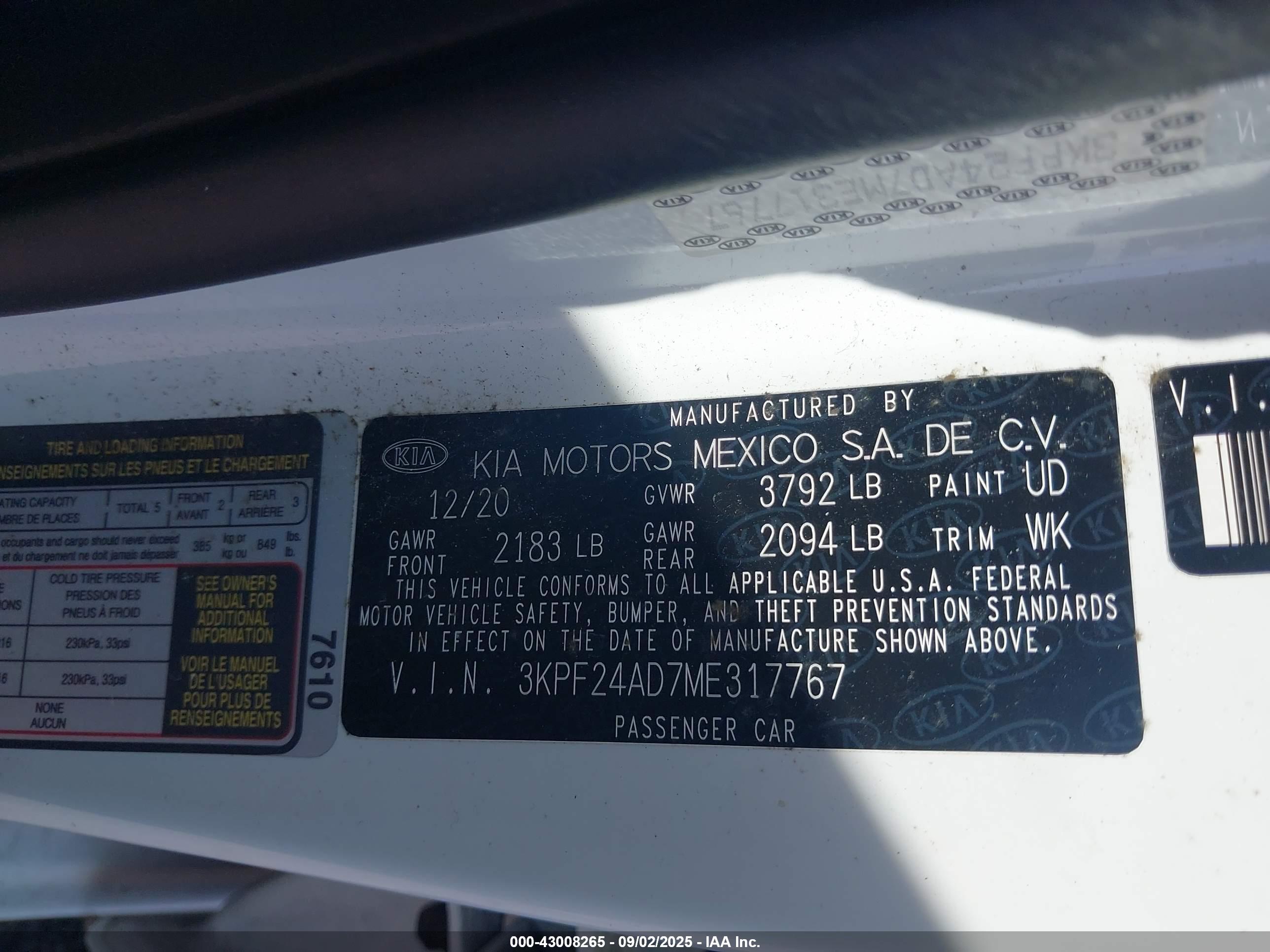 KIA FORTE image 9