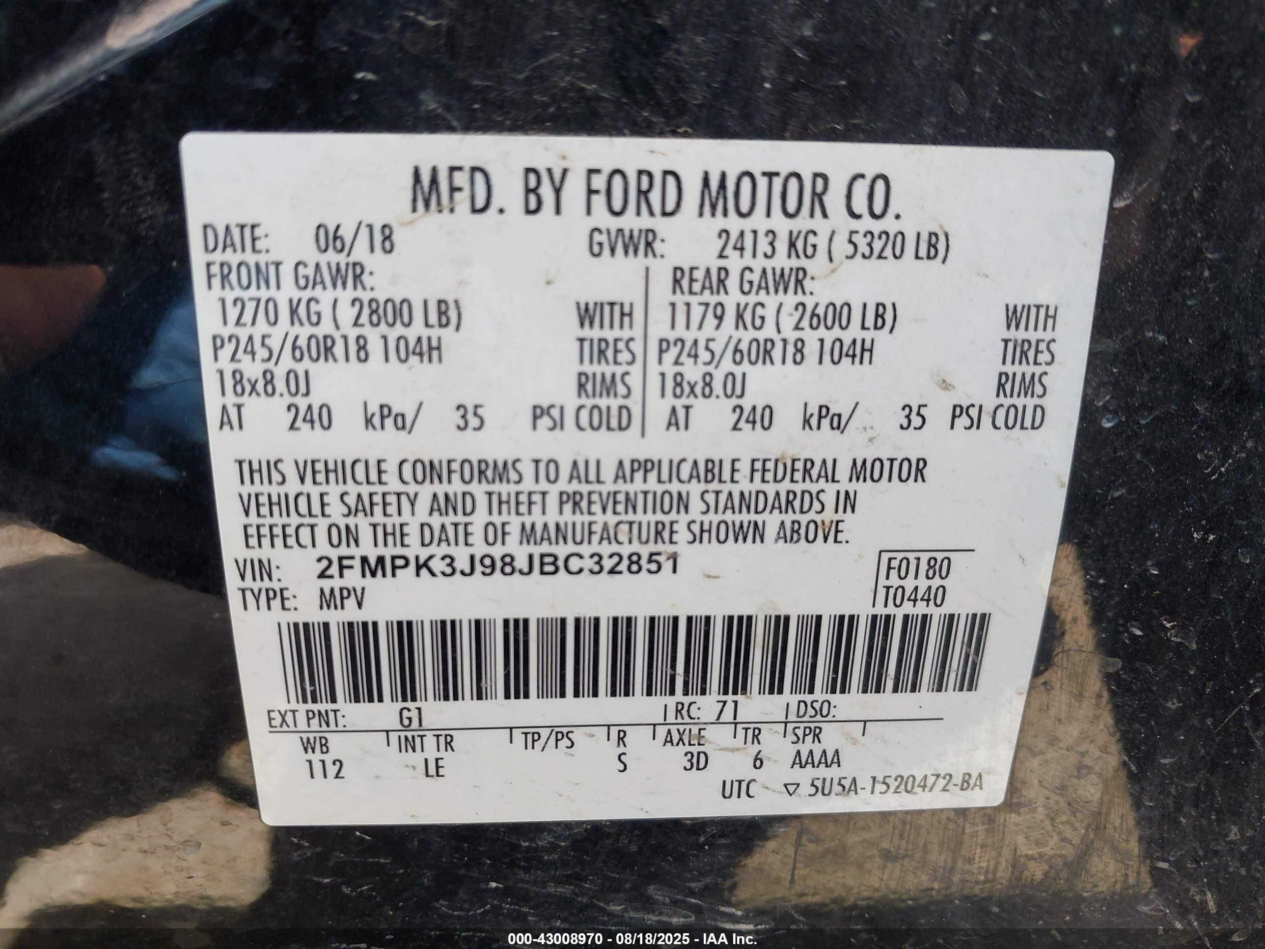 FORD EDGE image 9