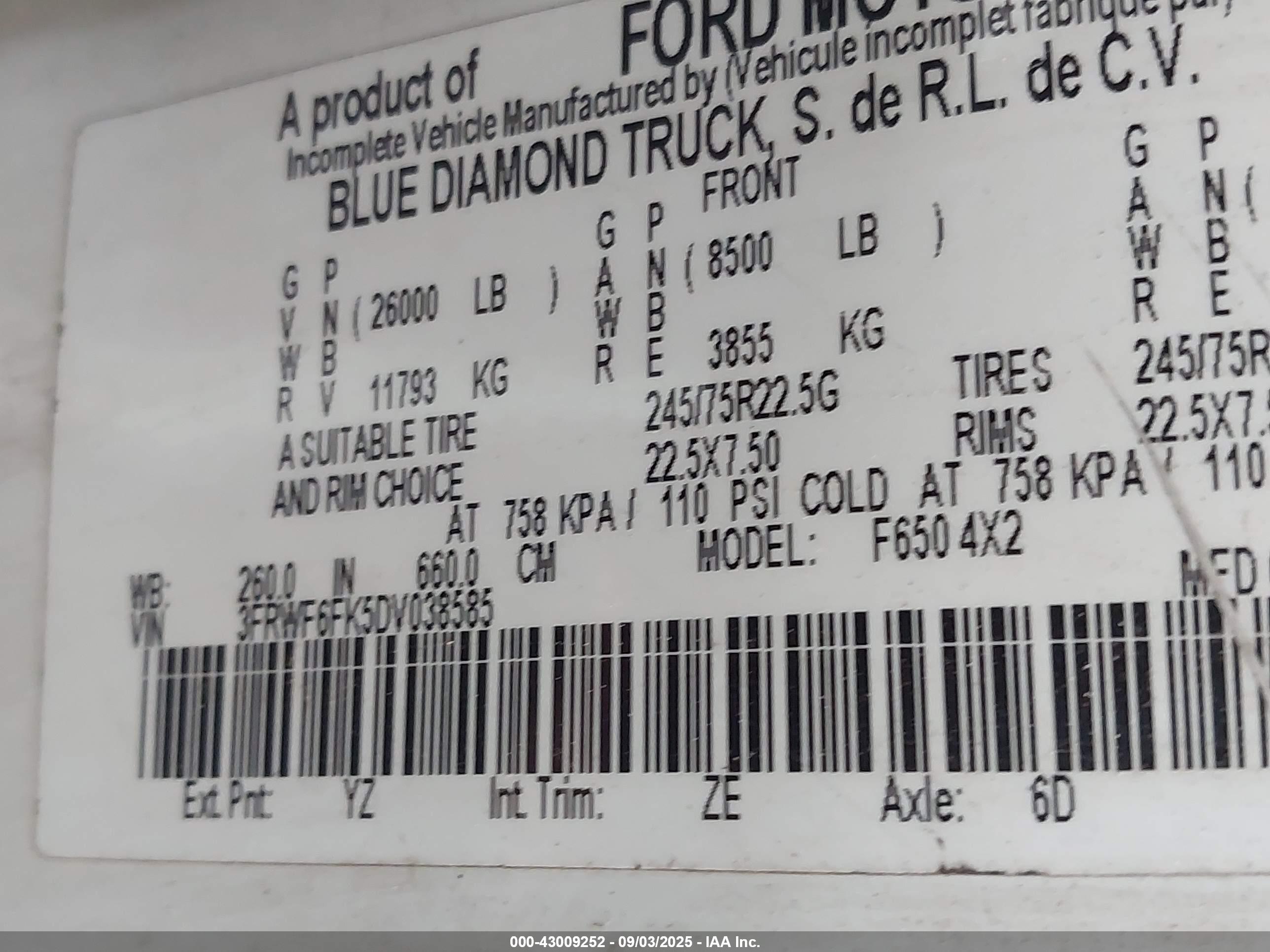 FORD F-650 image 9