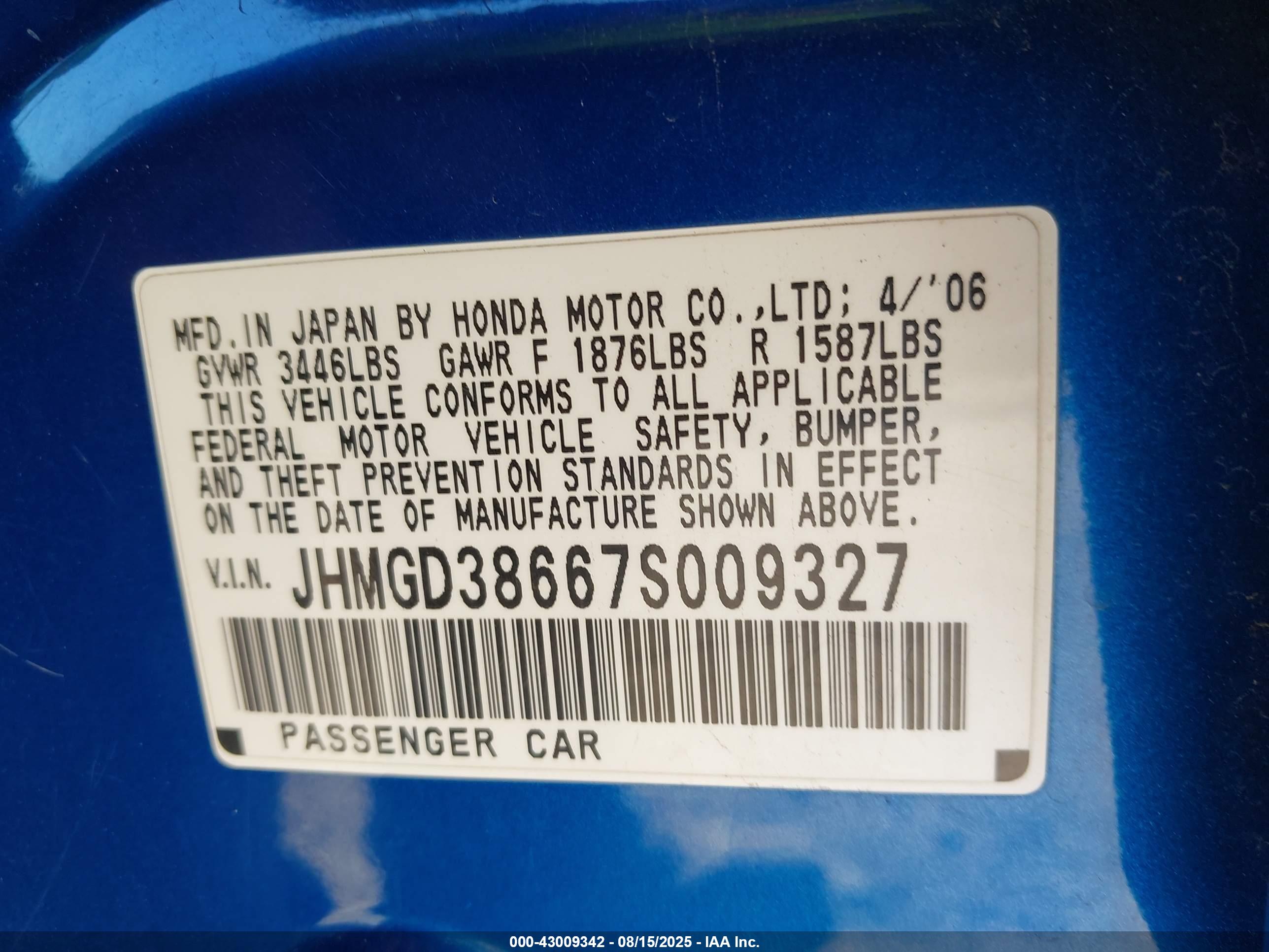 HONDA FIT image 9